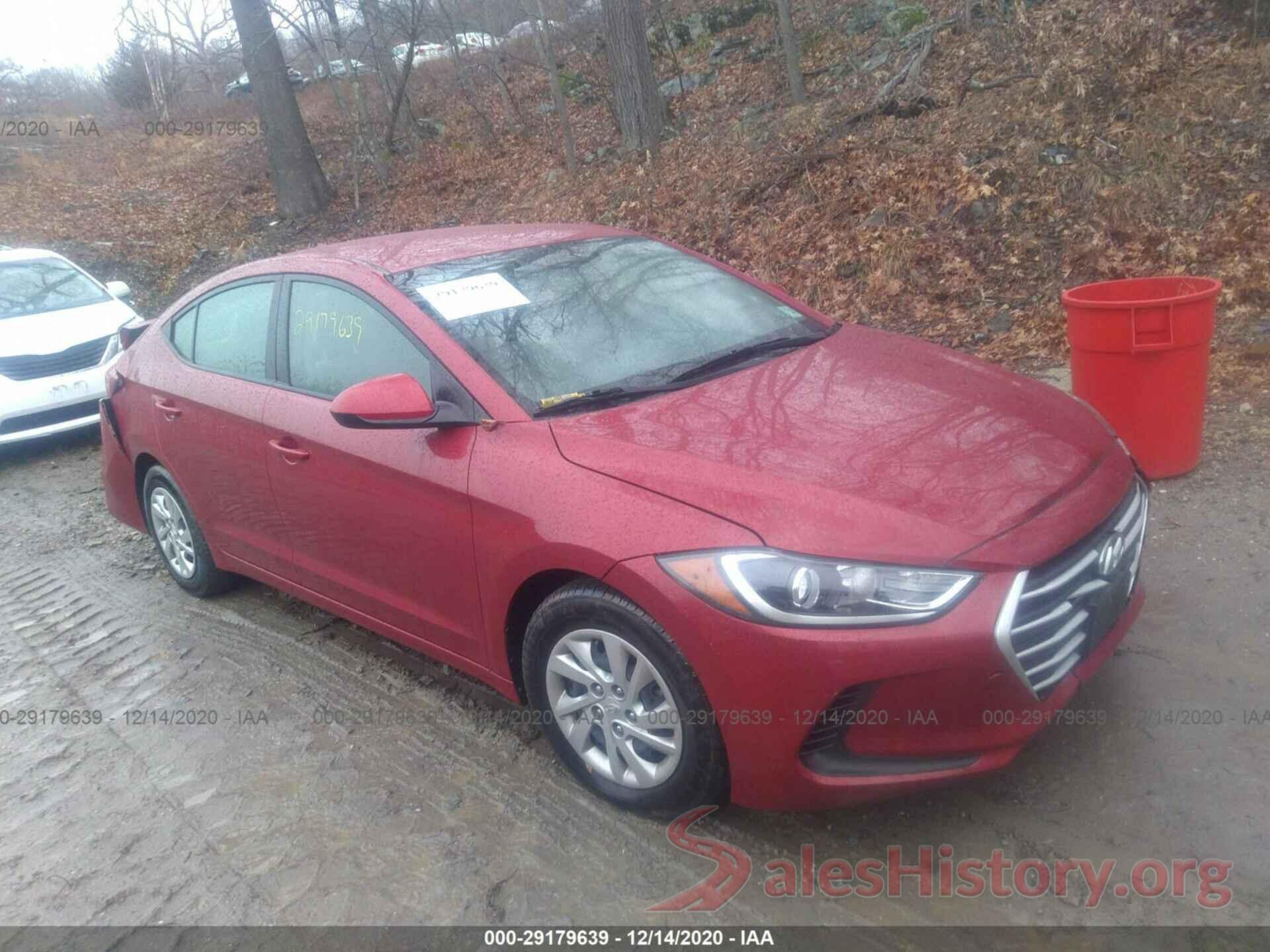 KMHD74LF2HU408519 2017 HYUNDAI ELANTRA