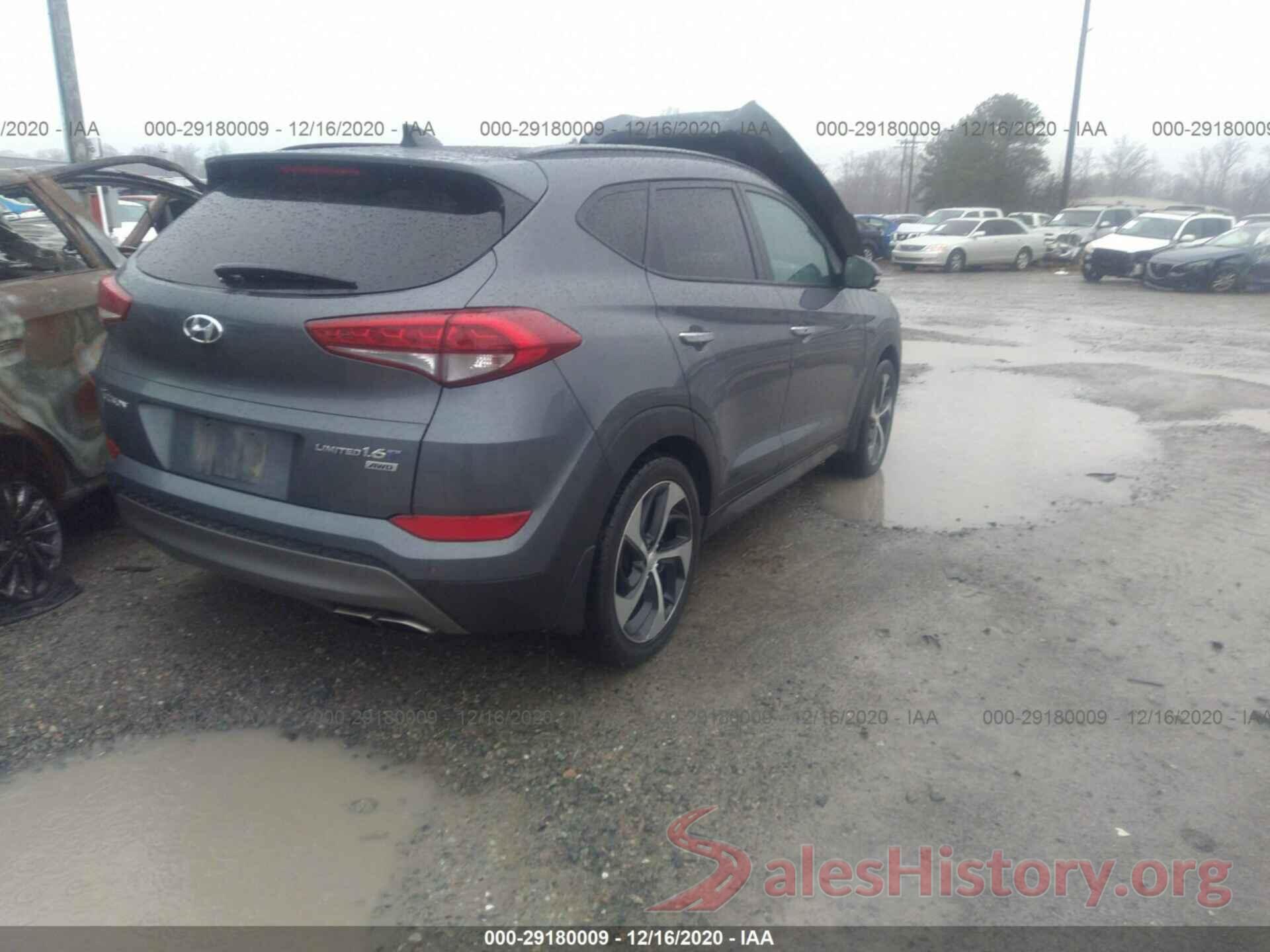 KM8J3CA27GU127226 2016 HYUNDAI TUCSON