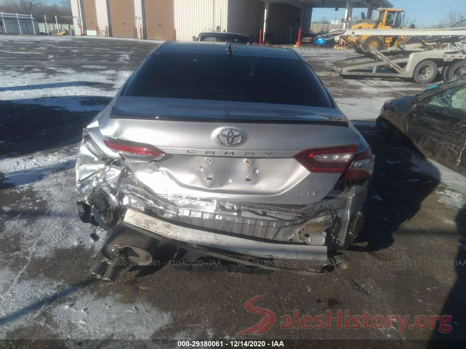 4T1B61HK6KU291209 2019 TOYOTA CAMRY