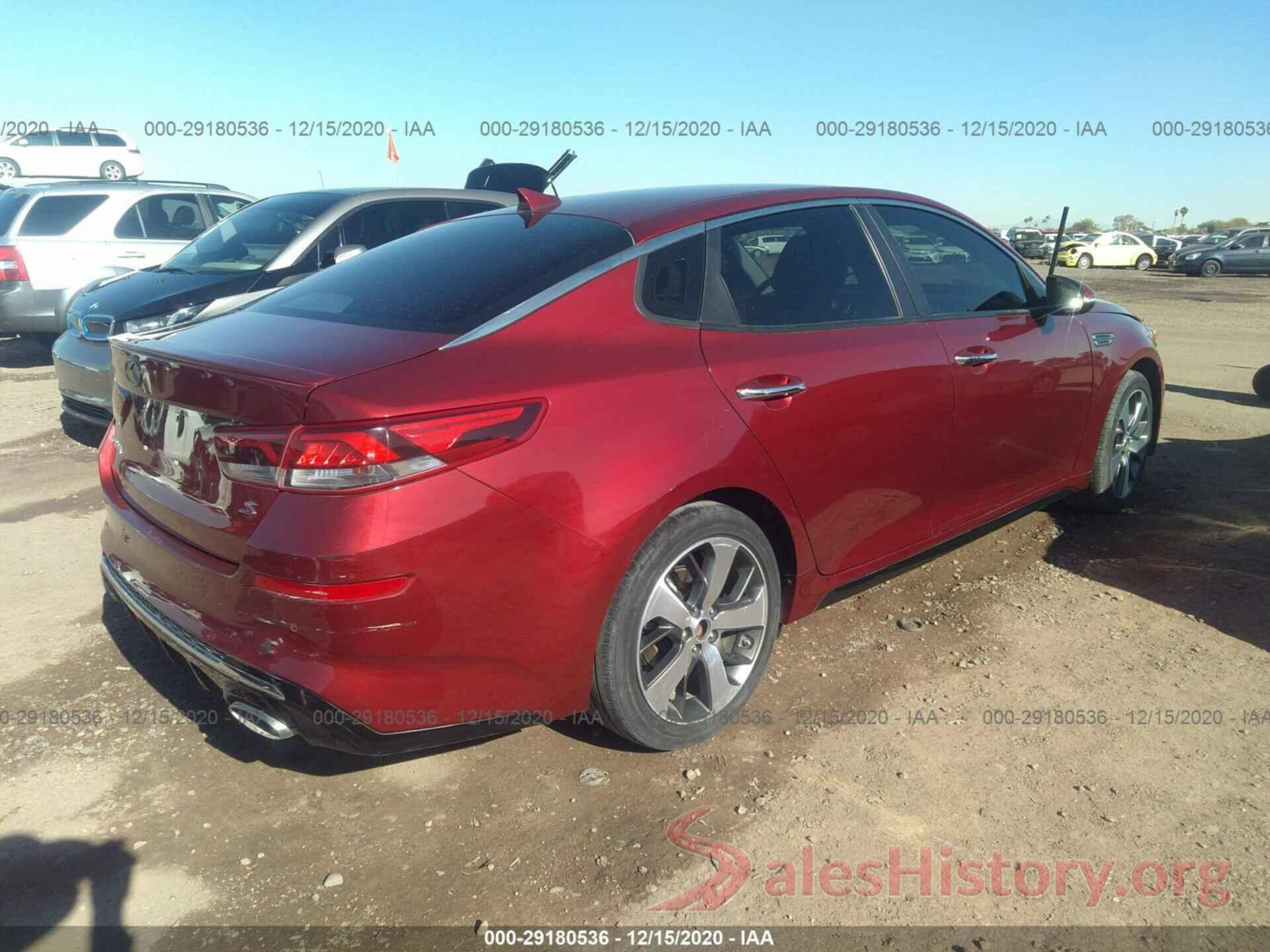 5XXGT4L30KG310010 2019 KIA OPTIMA