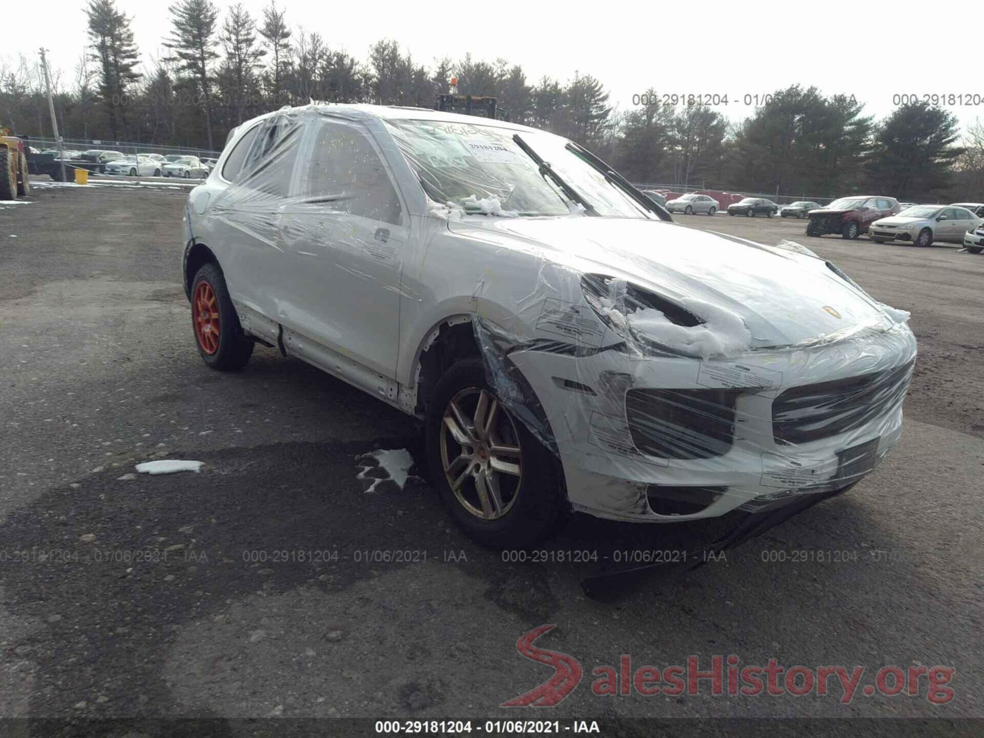 WP1AA2A27GKA11555 2016 PORSCHE CAYENNE