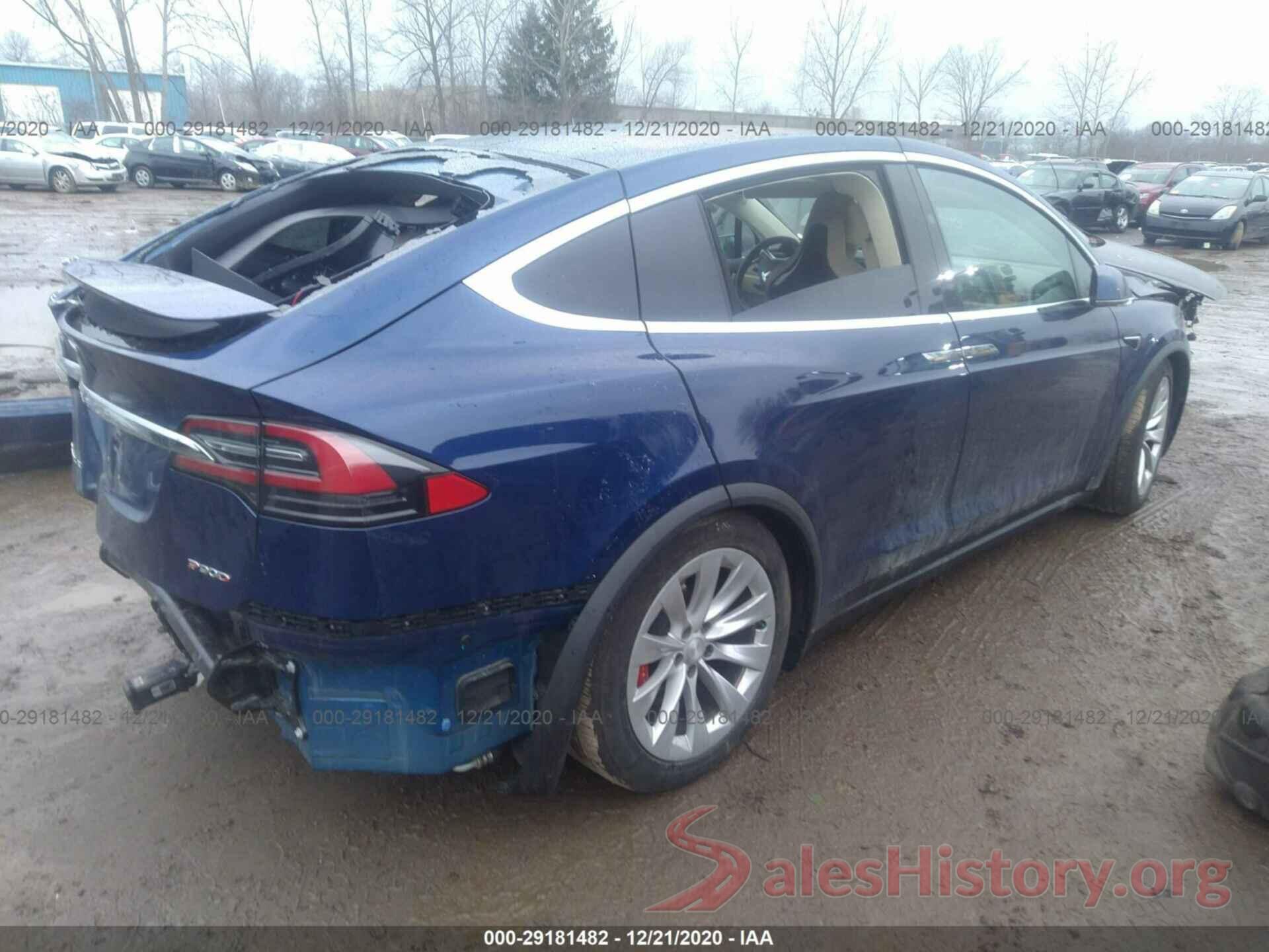 5YJXCAE40GF025676 2016 TESLA MODEL X