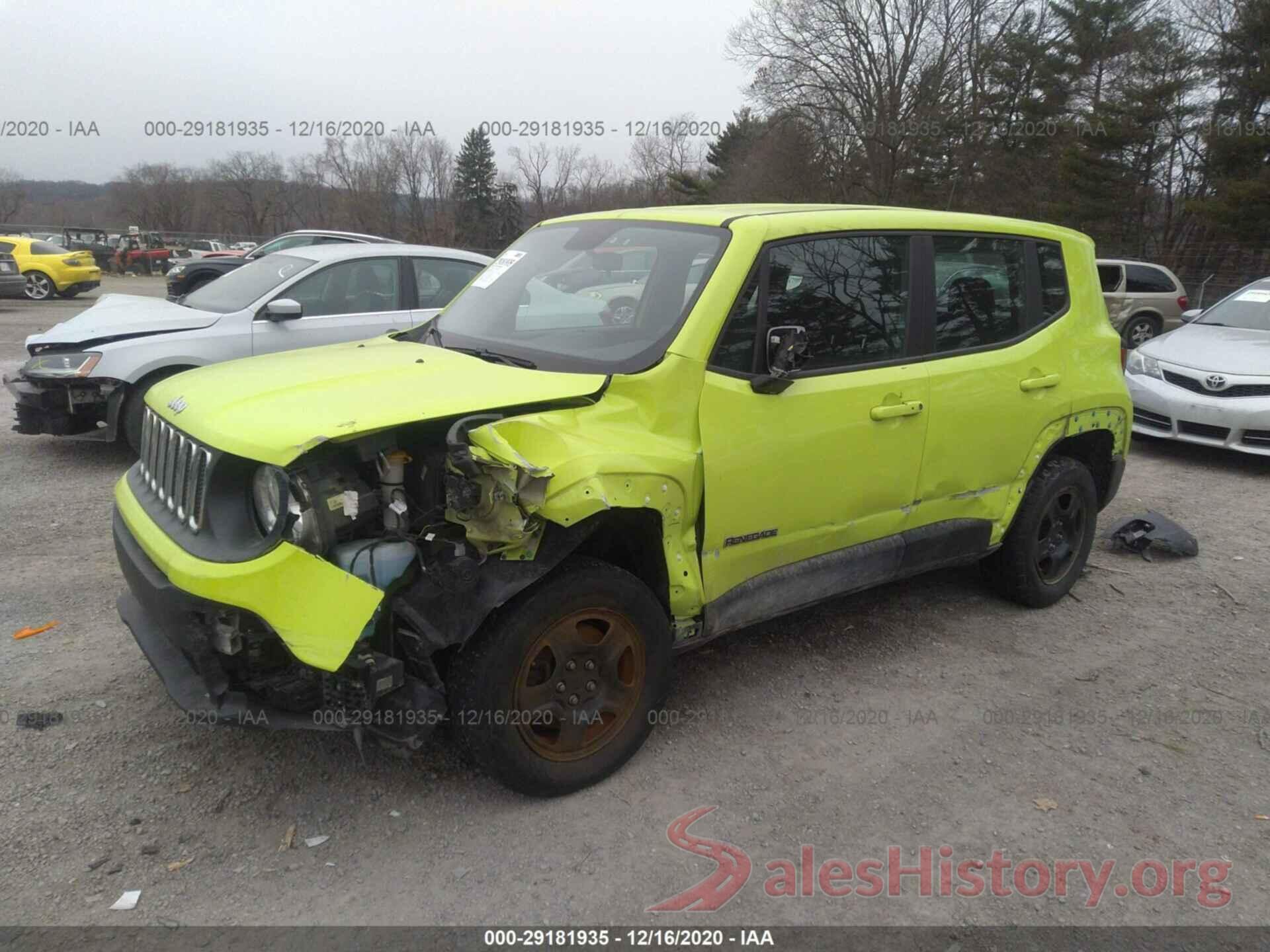 ZACCJBAB4HPG06834 2017 JEEP RENEGADE