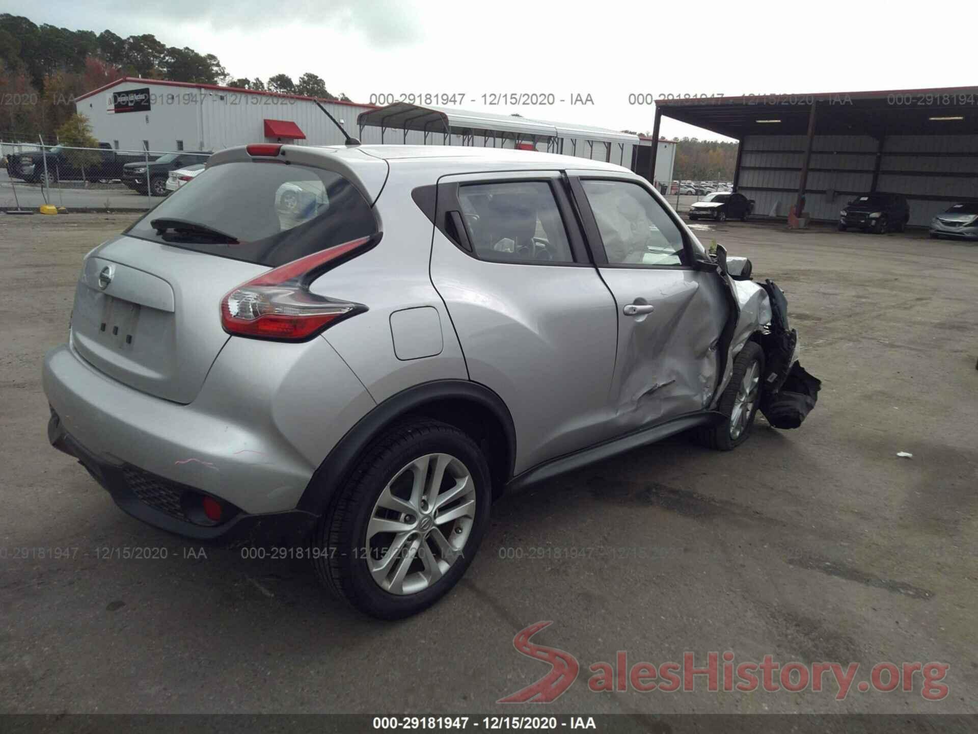 JN8AF5MR8GT601212 2016 NISSAN JUKE