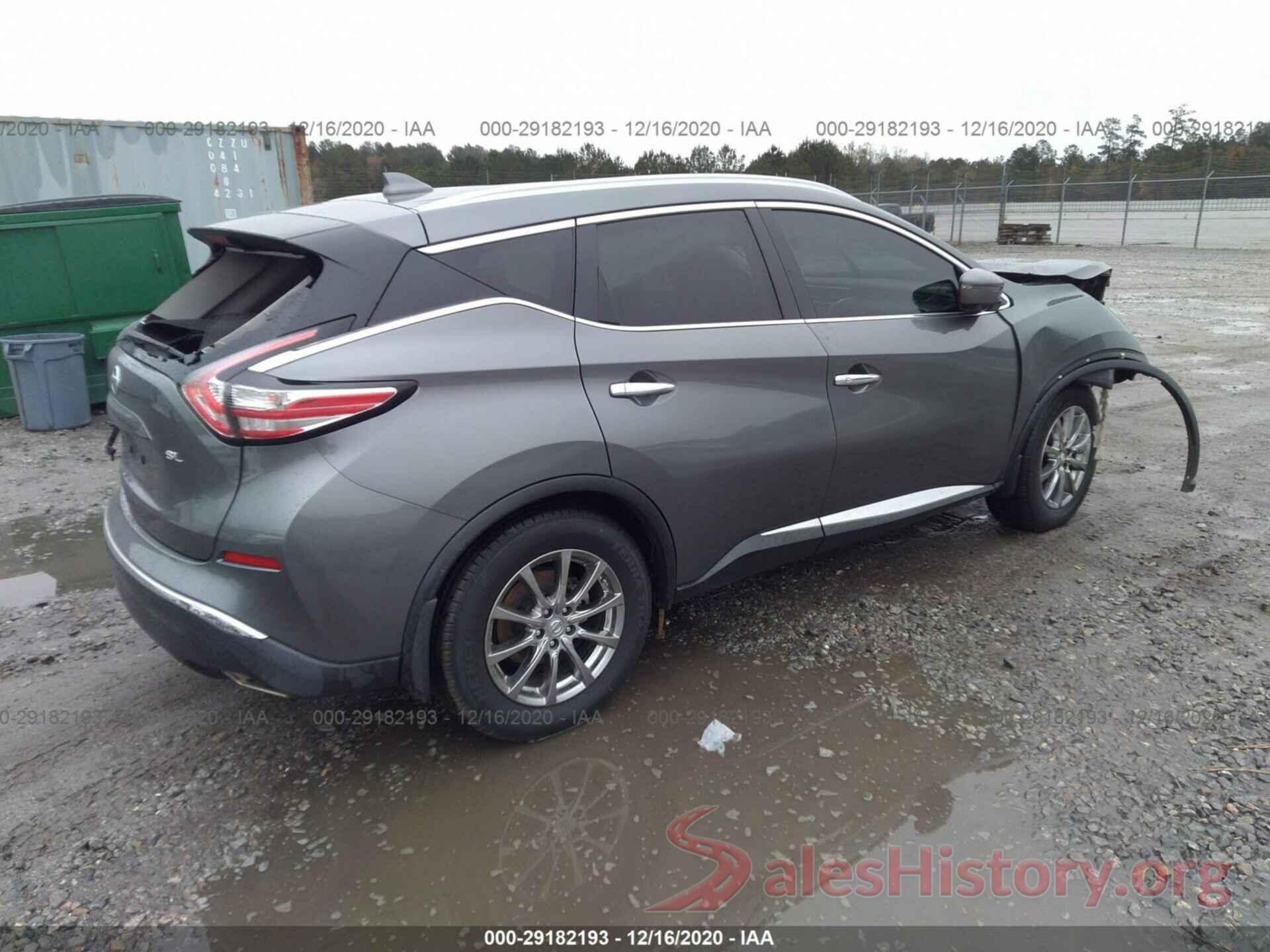 5N1AZ2MG4GN156306 2016 NISSAN MURANO