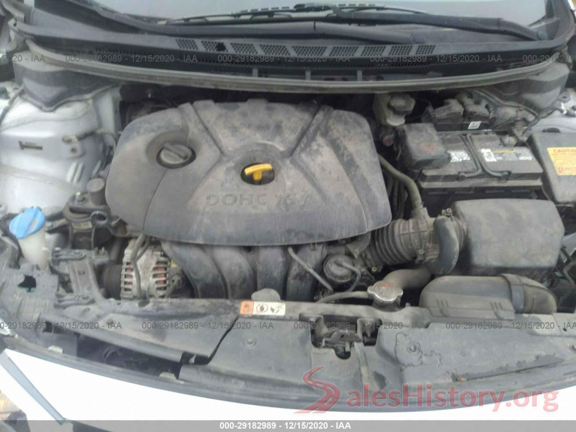 KNAFK4A69G5508539 2016 KIA FORTE