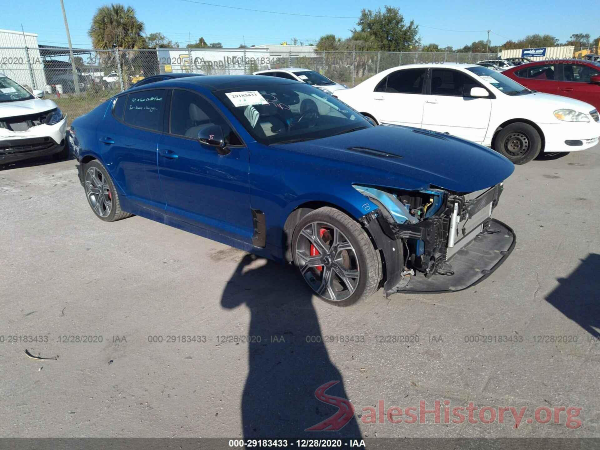 KNAE55LC7J6036791 2018 KIA STINGER