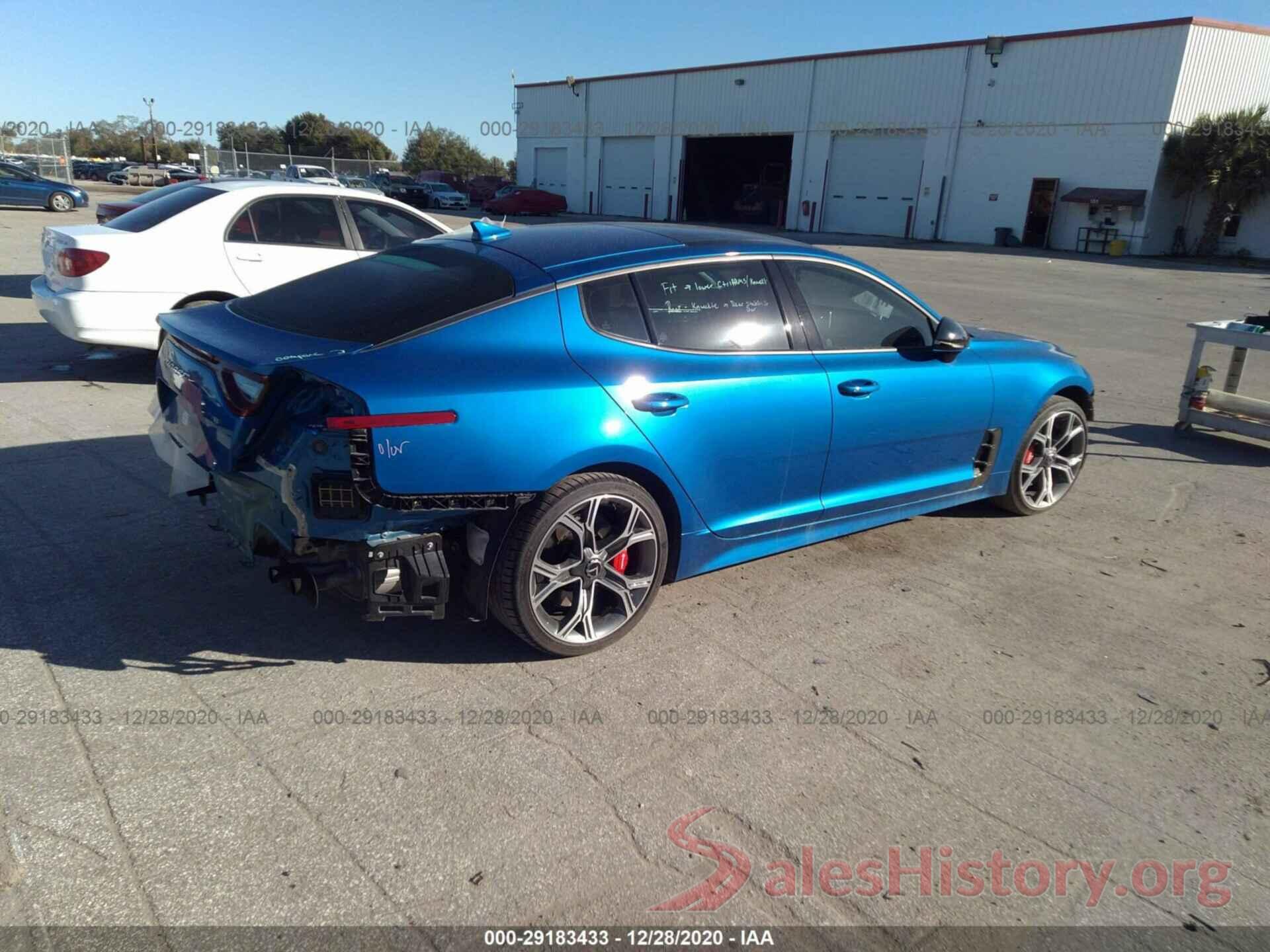 KNAE55LC7J6036791 2018 KIA STINGER