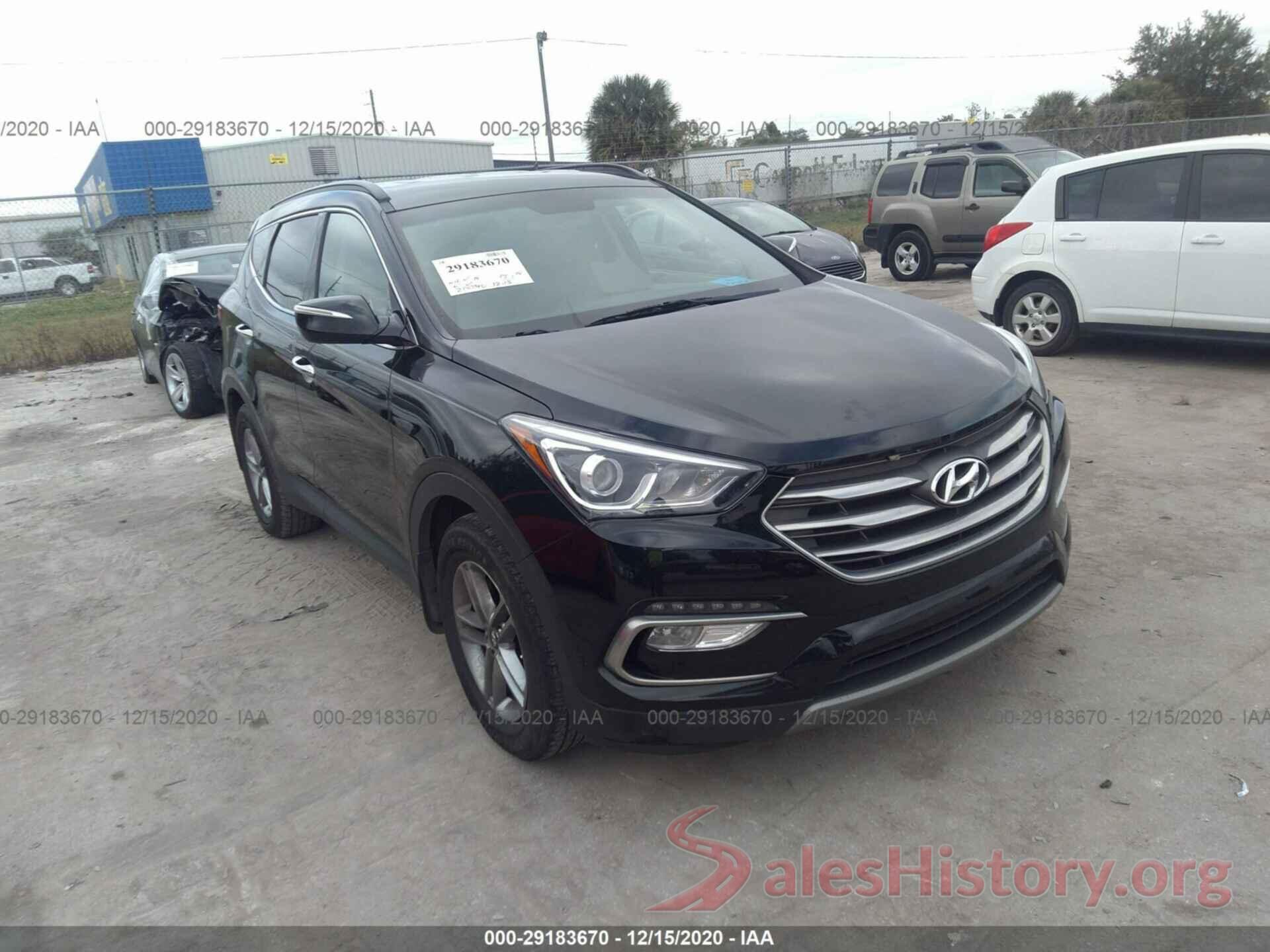 5NMZU3LB9JH058037 2018 HYUNDAI SANTA FE SPORT