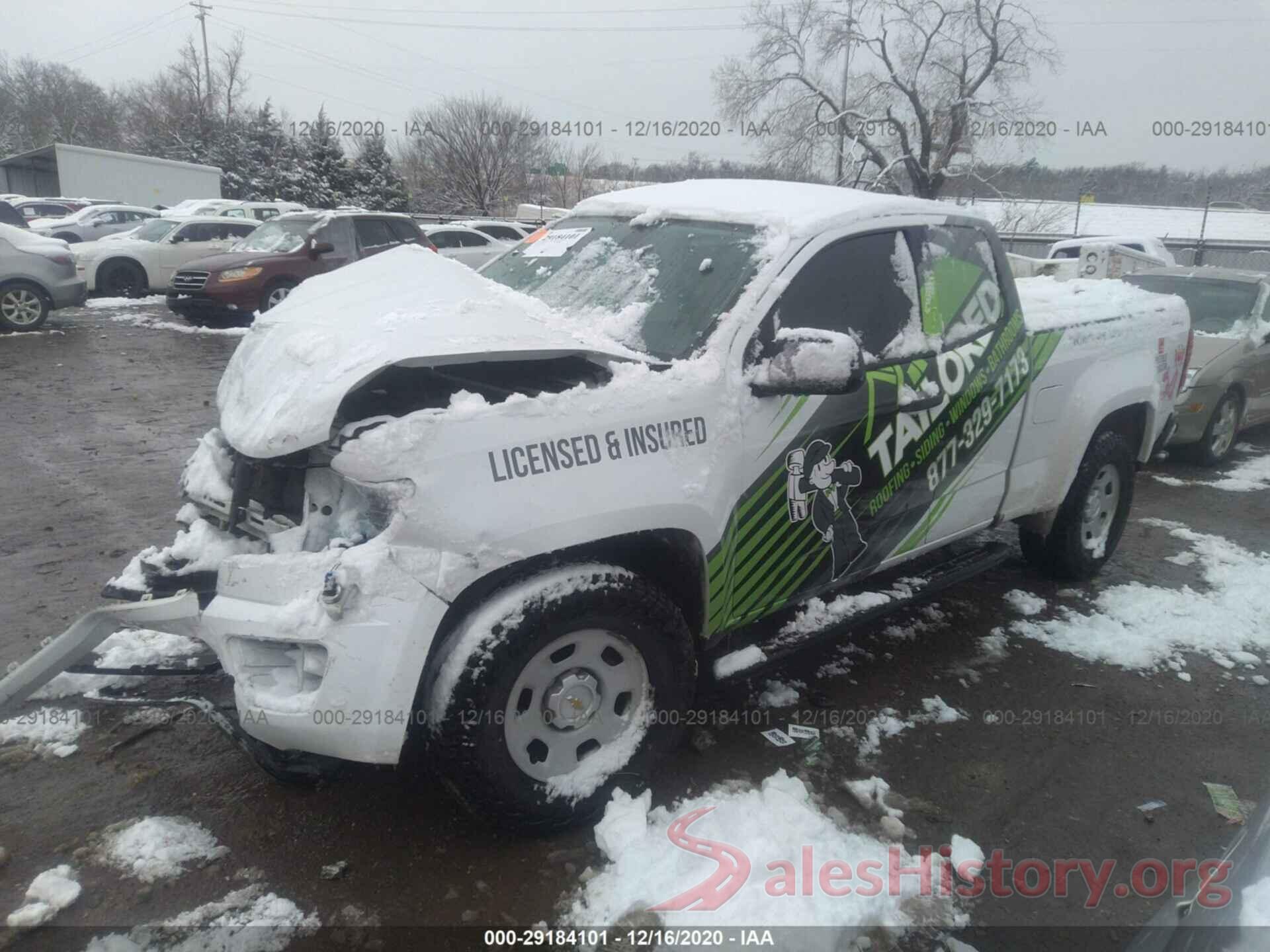 1GCHSBEA4G1380734 2016 CHEVROLET COLORADO