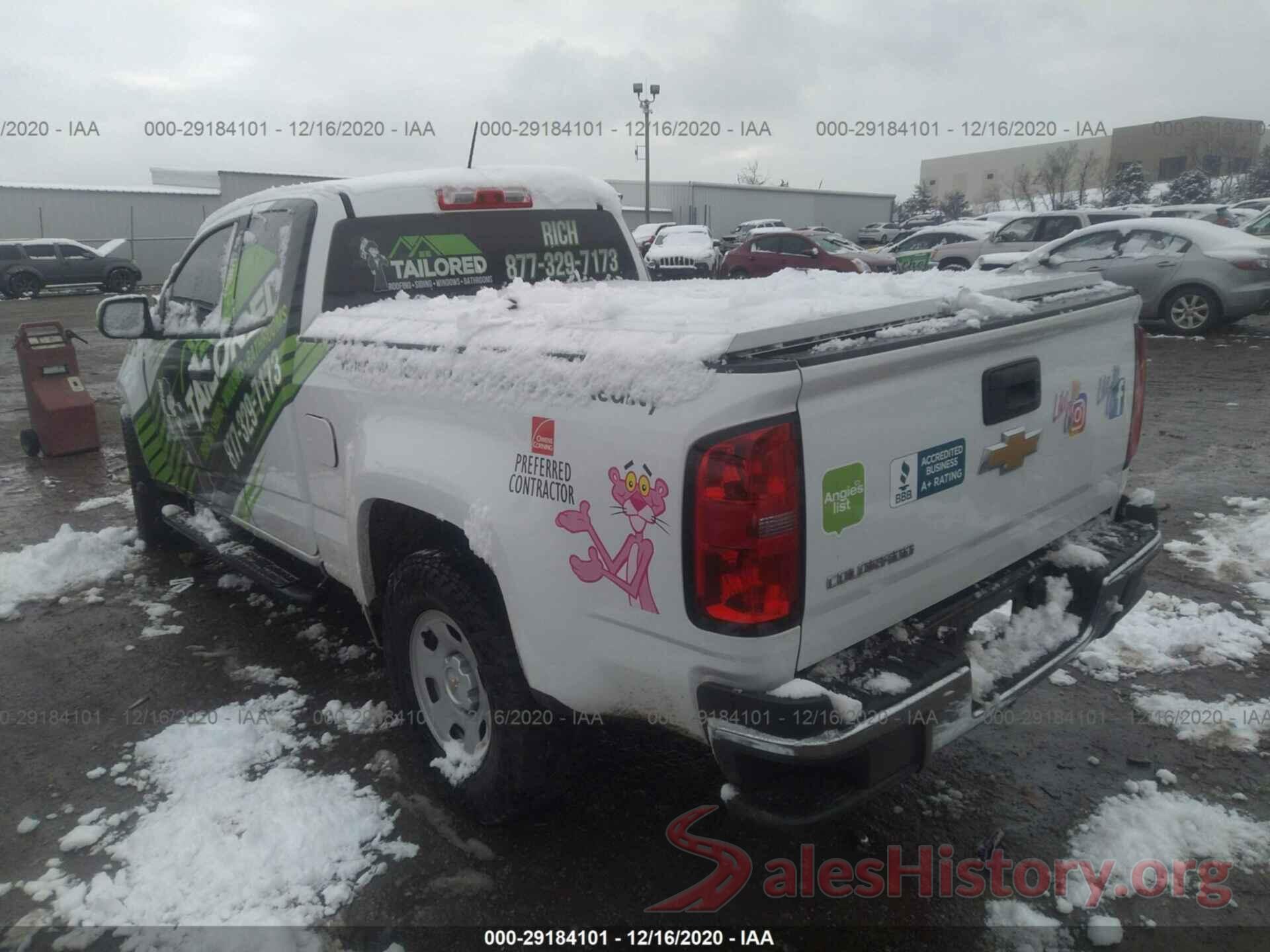 1GCHSBEA4G1380734 2016 CHEVROLET COLORADO