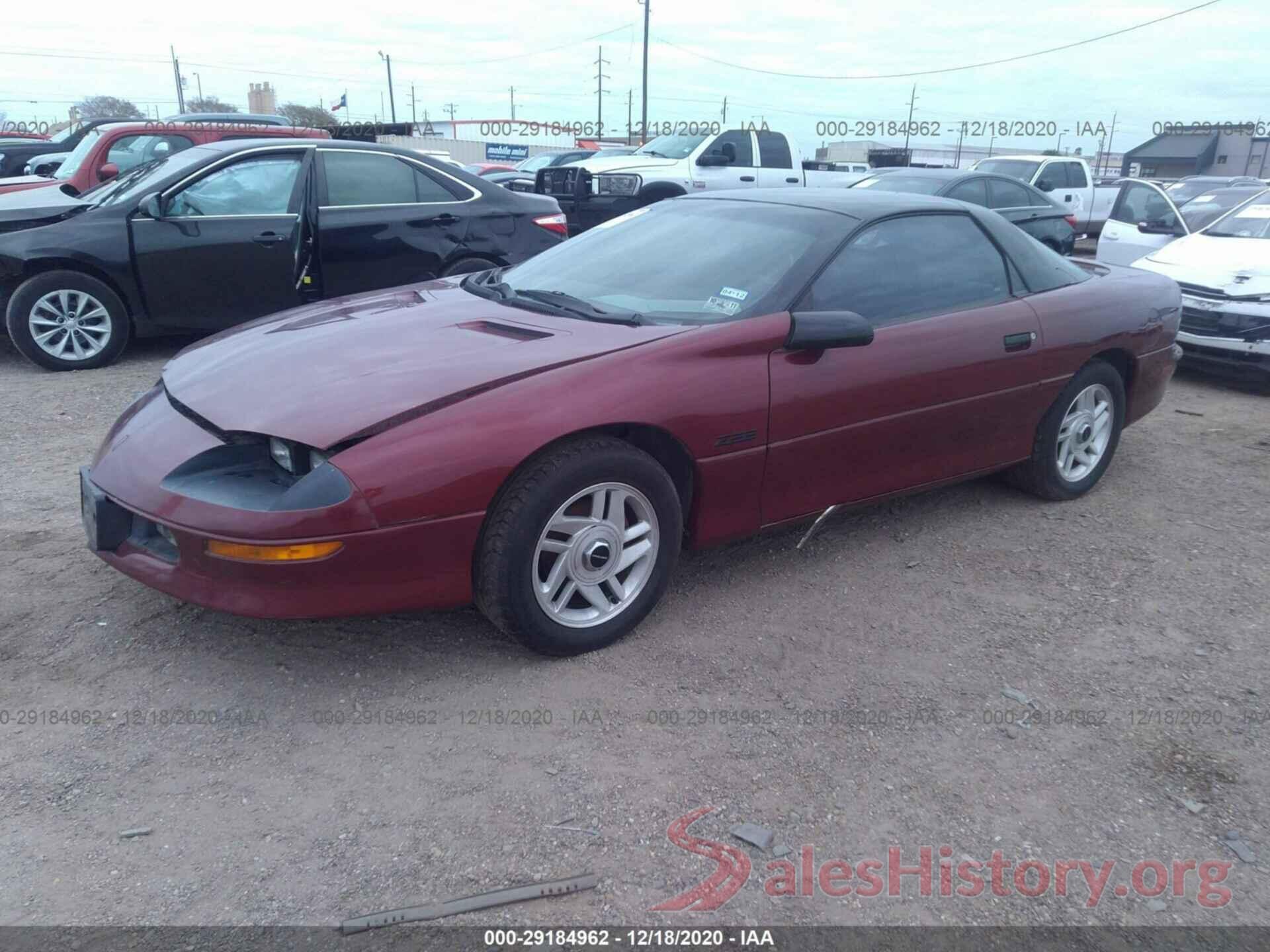 2G1FP22P1S2200519 1995 CHEVROLET CAMARO