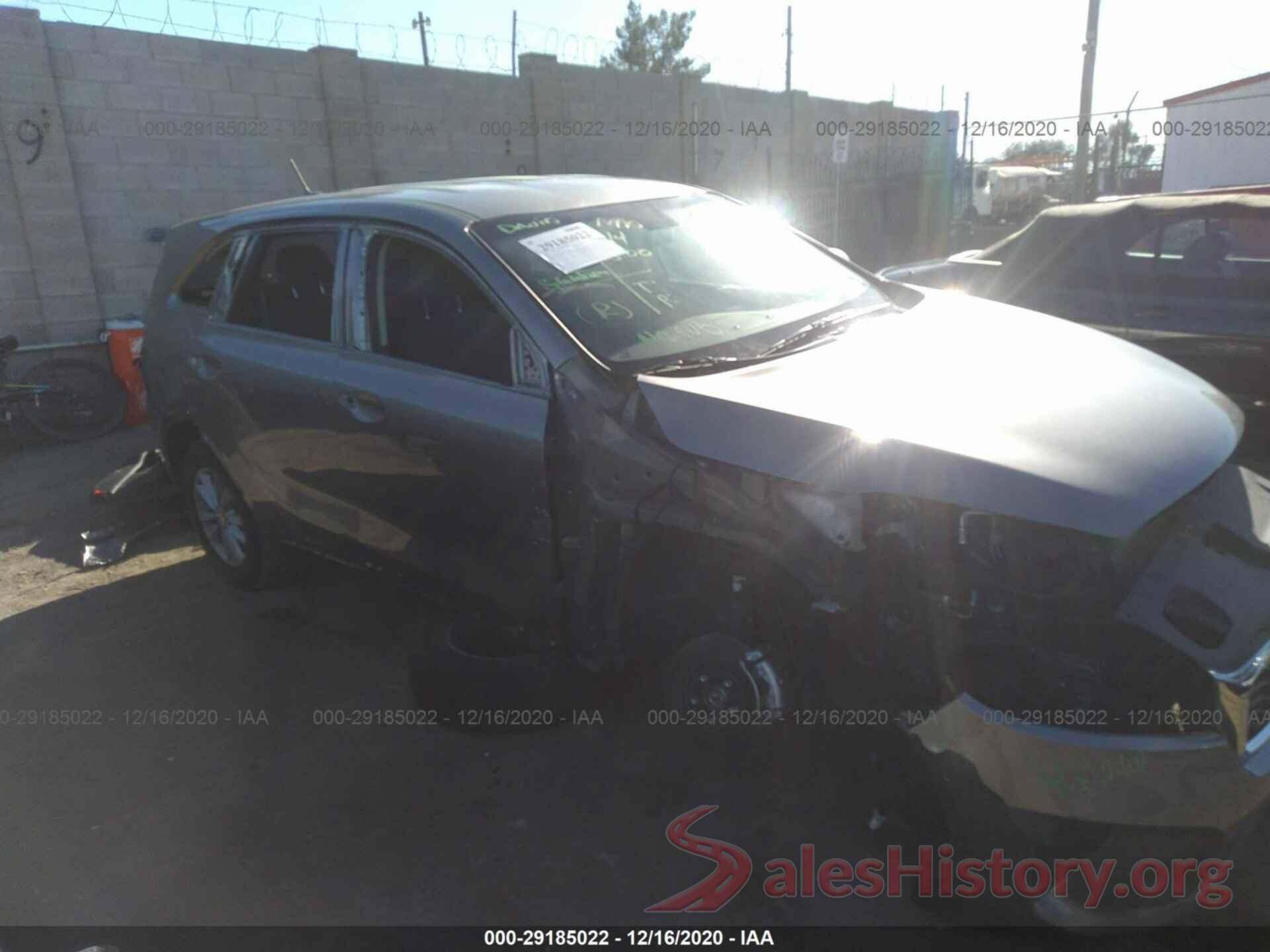 5XYPG4A38KG479016 2019 KIA SORENTO