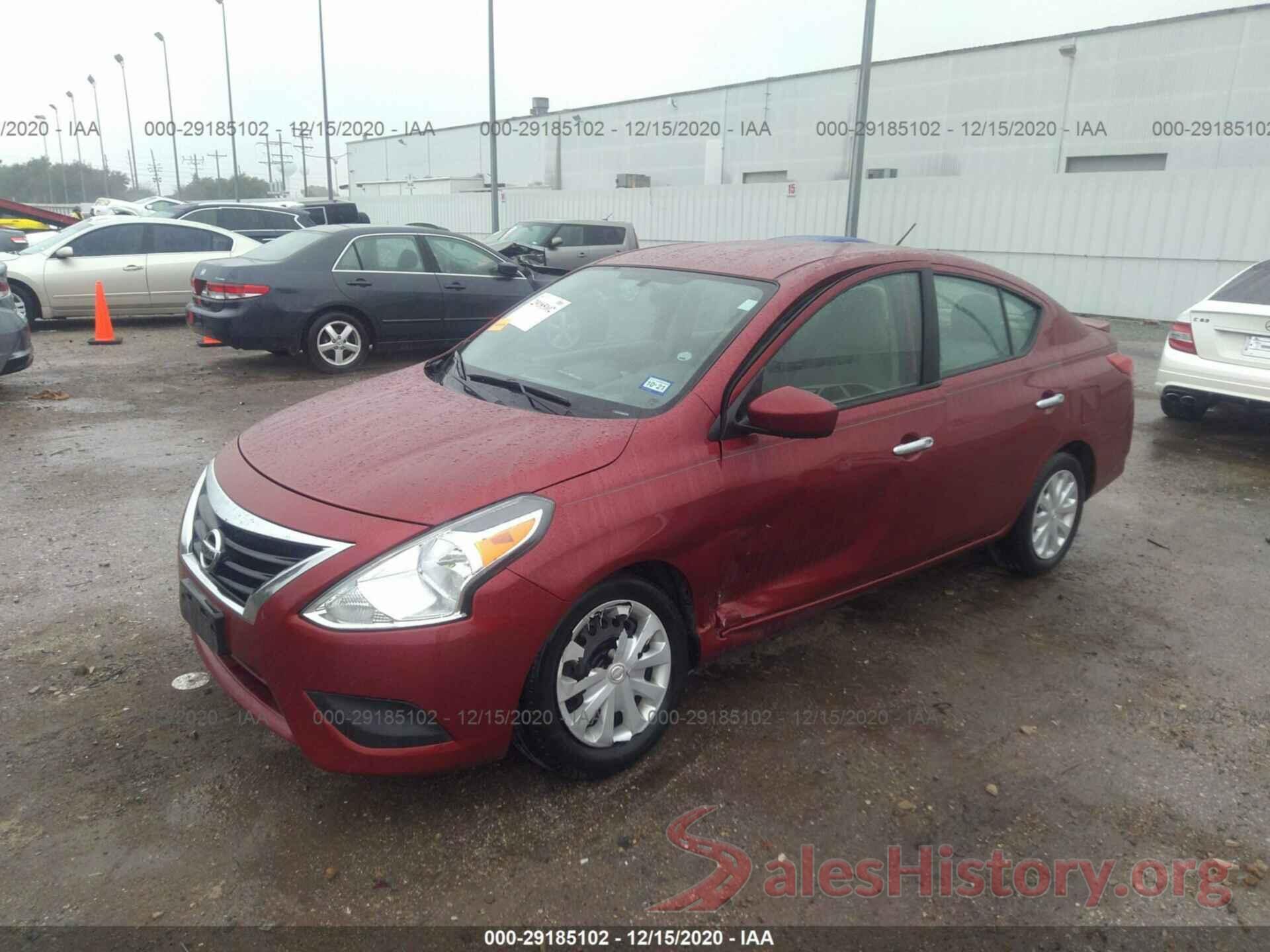 3N1CN7AP2GL829090 2016 NISSAN VERSA