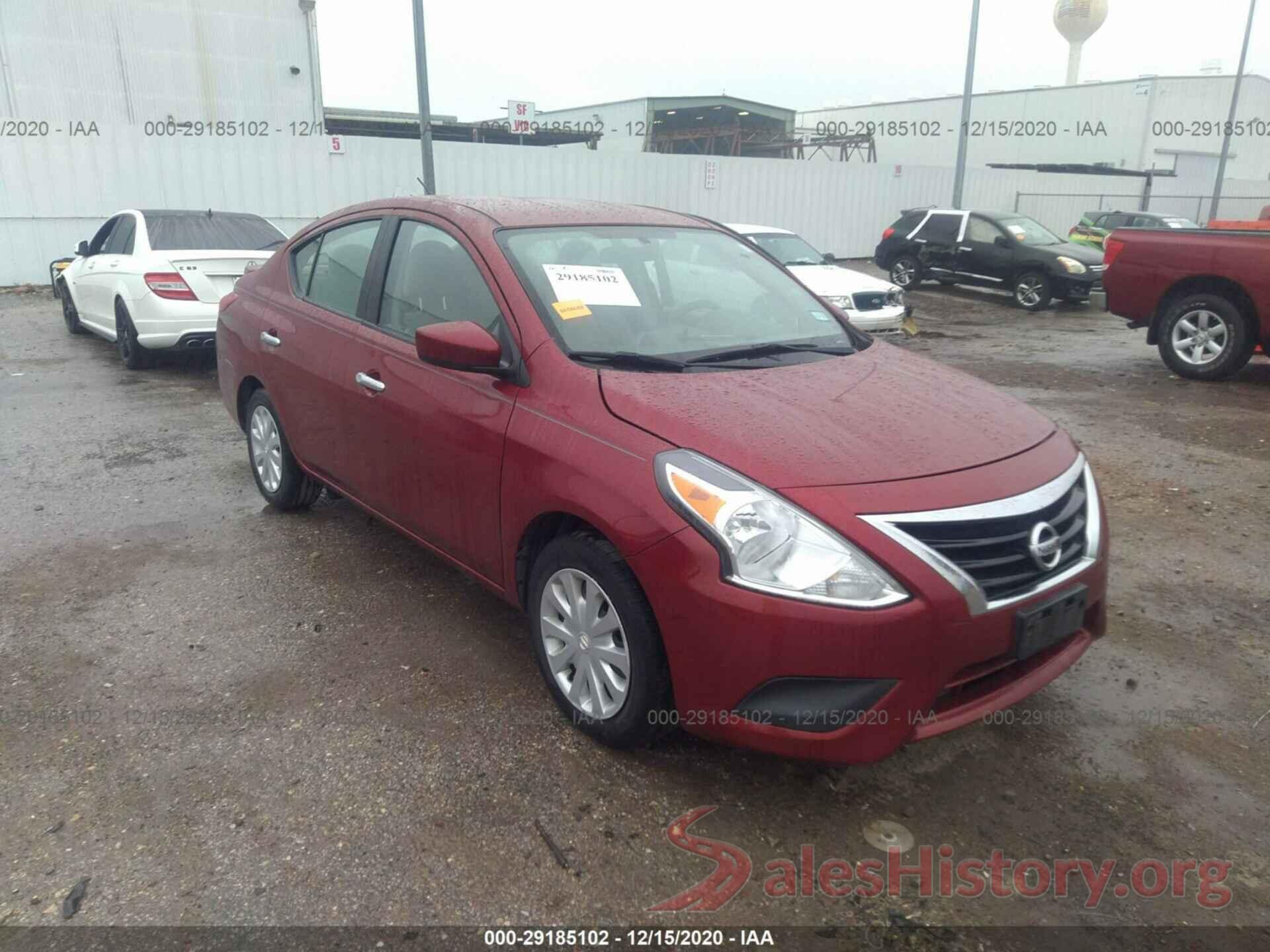 3N1CN7AP2GL829090 2016 NISSAN VERSA