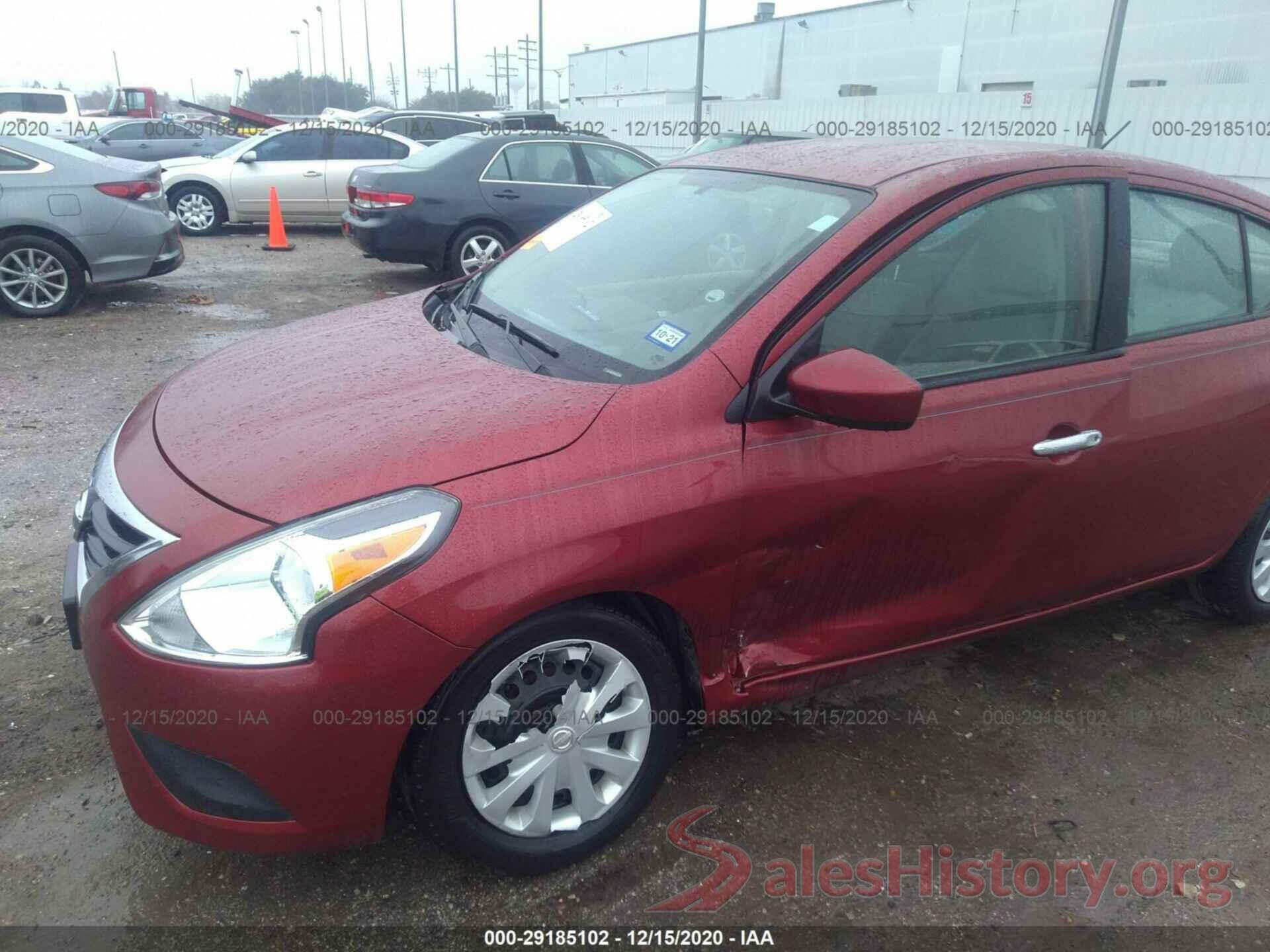 3N1CN7AP2GL829090 2016 NISSAN VERSA