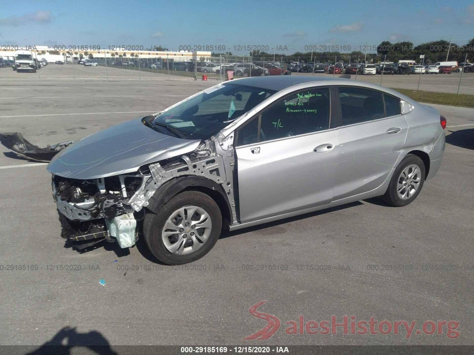 1G1BC5SM9K7131671 2019 CHEVROLET CRUZE