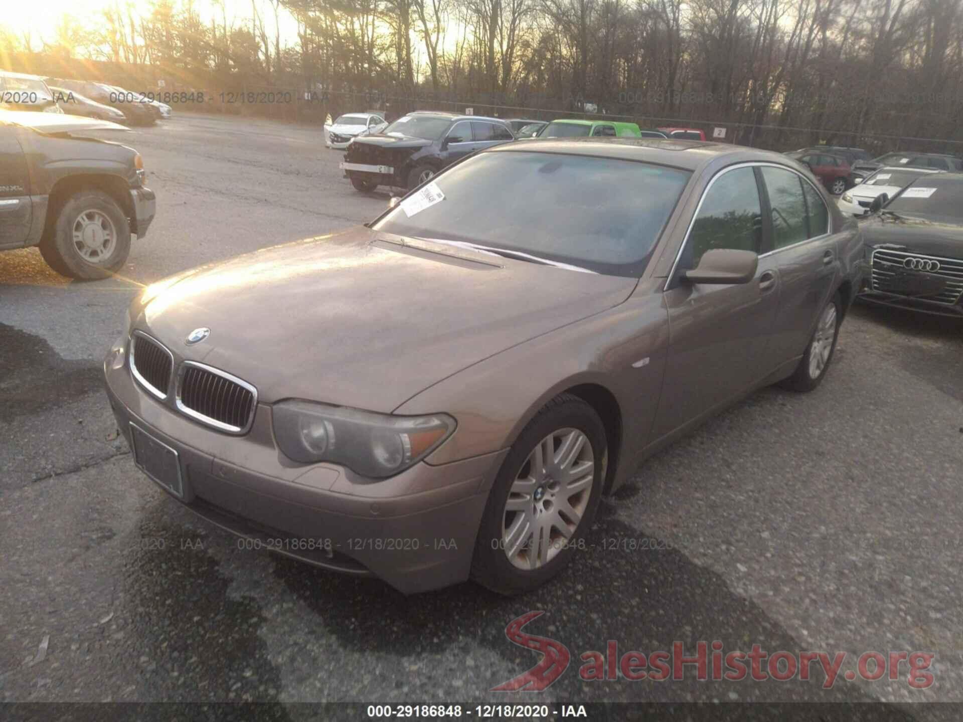 WBAGL63433DP64037 2003 BMW 7 SERIES