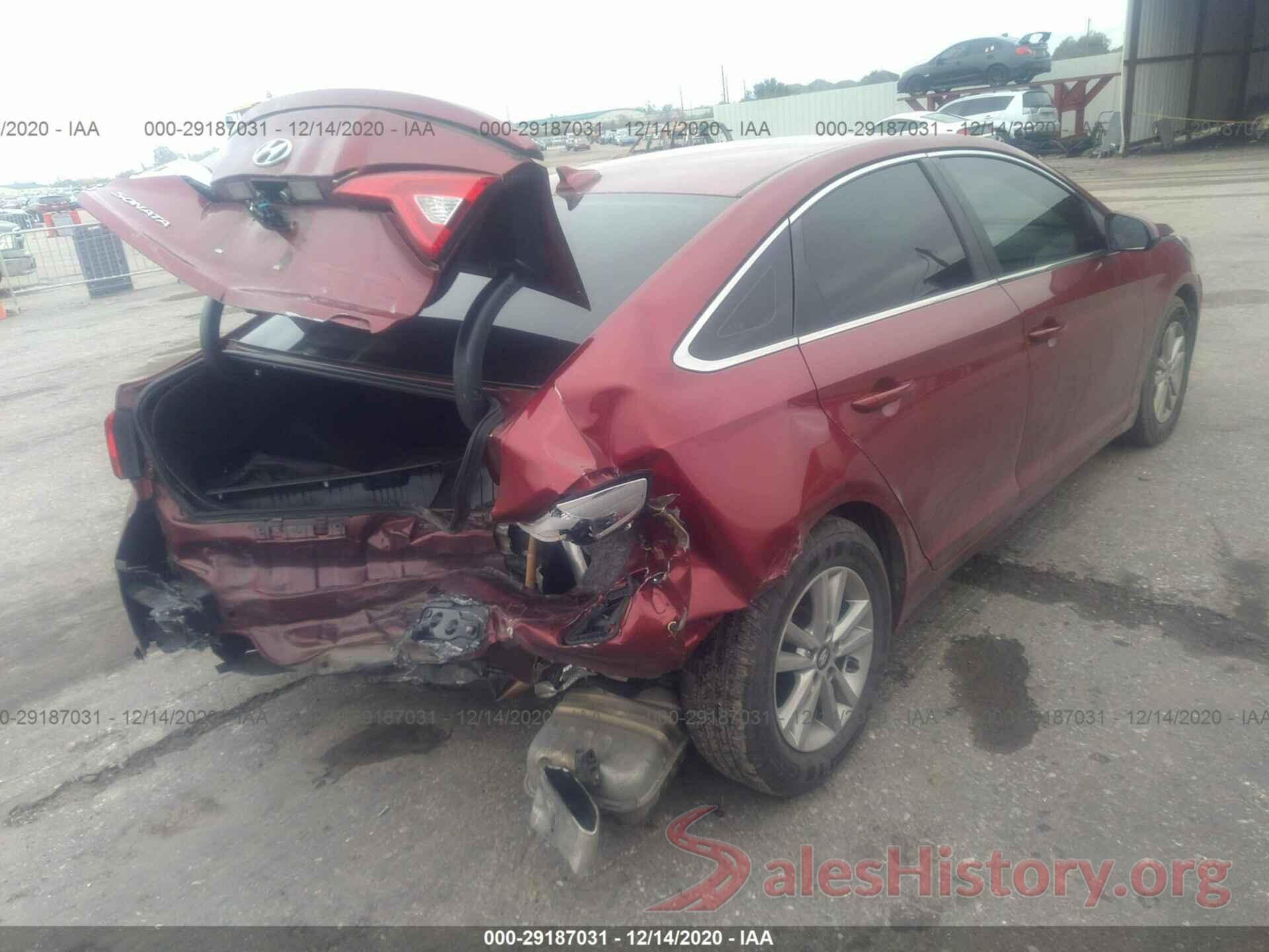 5NPE24AF6GH270258 2016 HYUNDAI SONATA