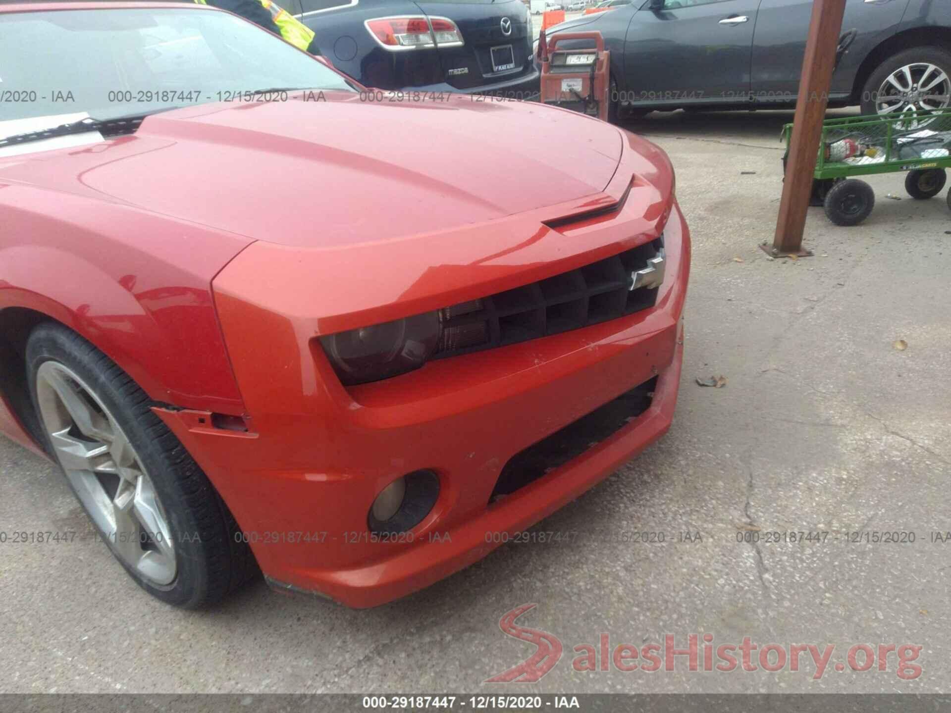 2G1FC3DD5B9210109 2011 CHEVROLET CAMARO