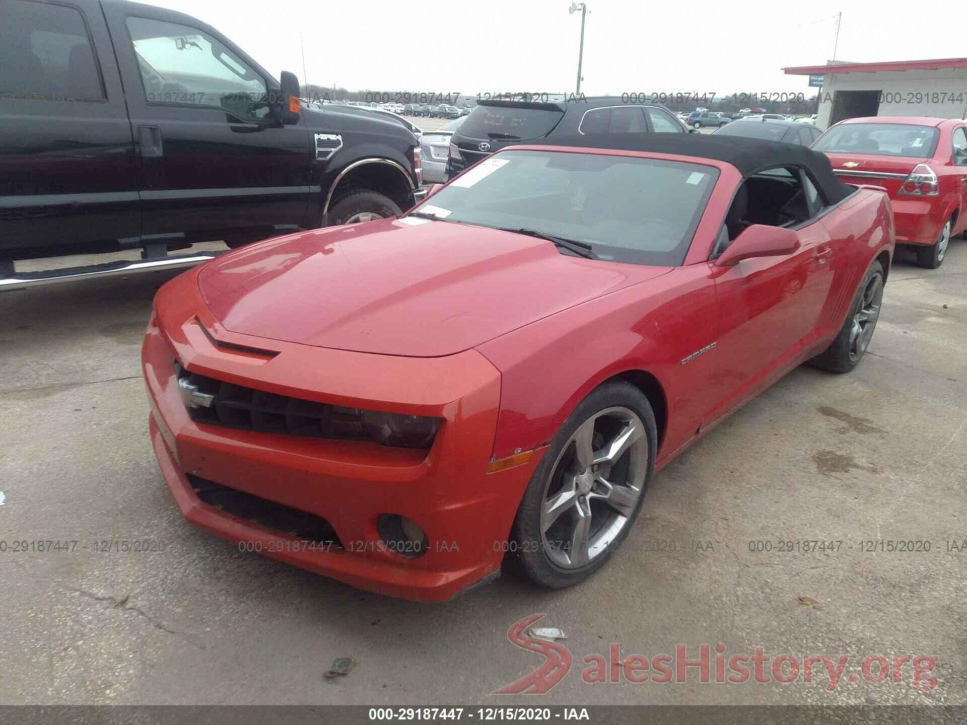 2G1FC3DD5B9210109 2011 CHEVROLET CAMARO