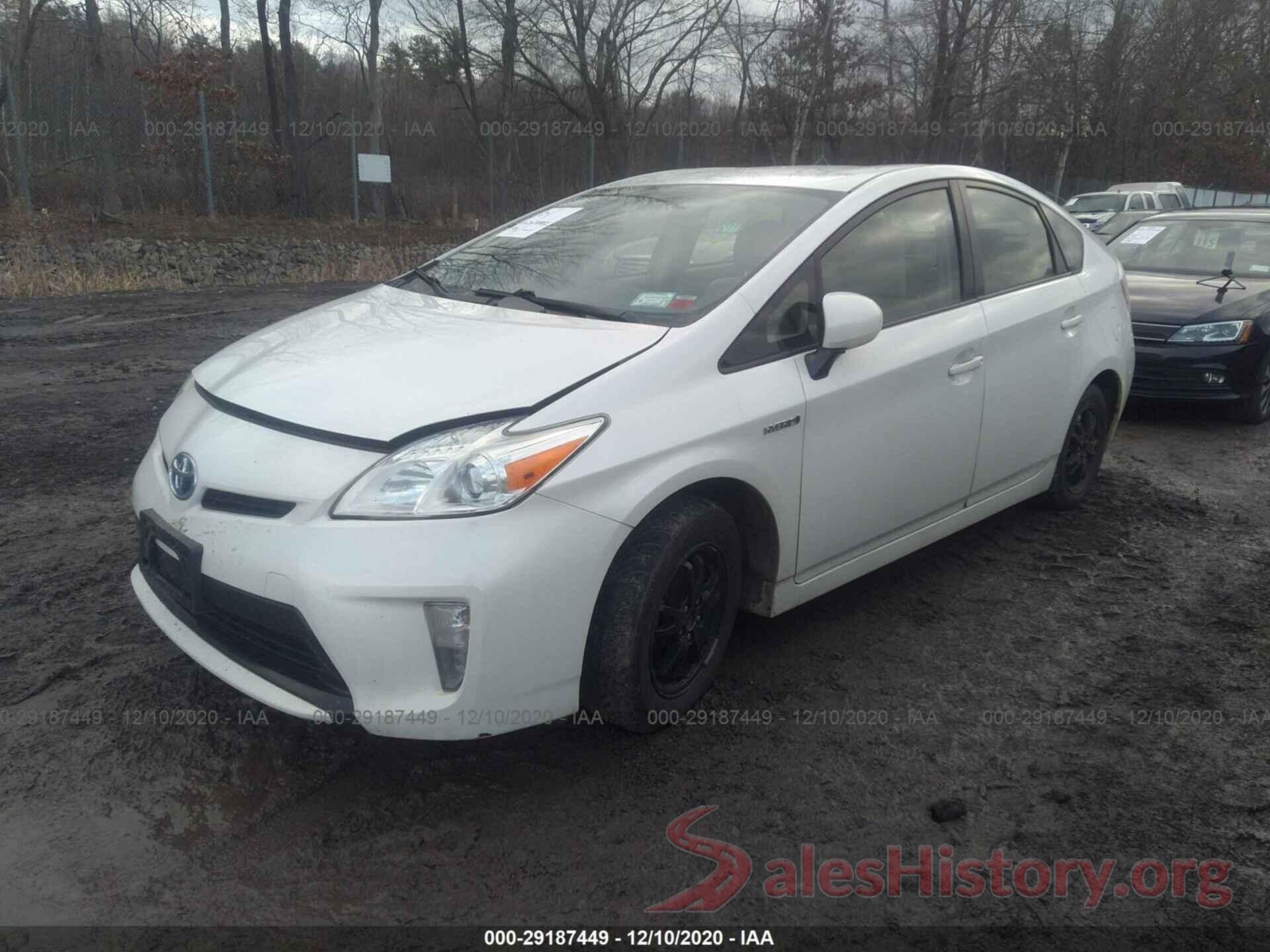 JTDKN3DU4E1758692 2014 TOYOTA PRIUS