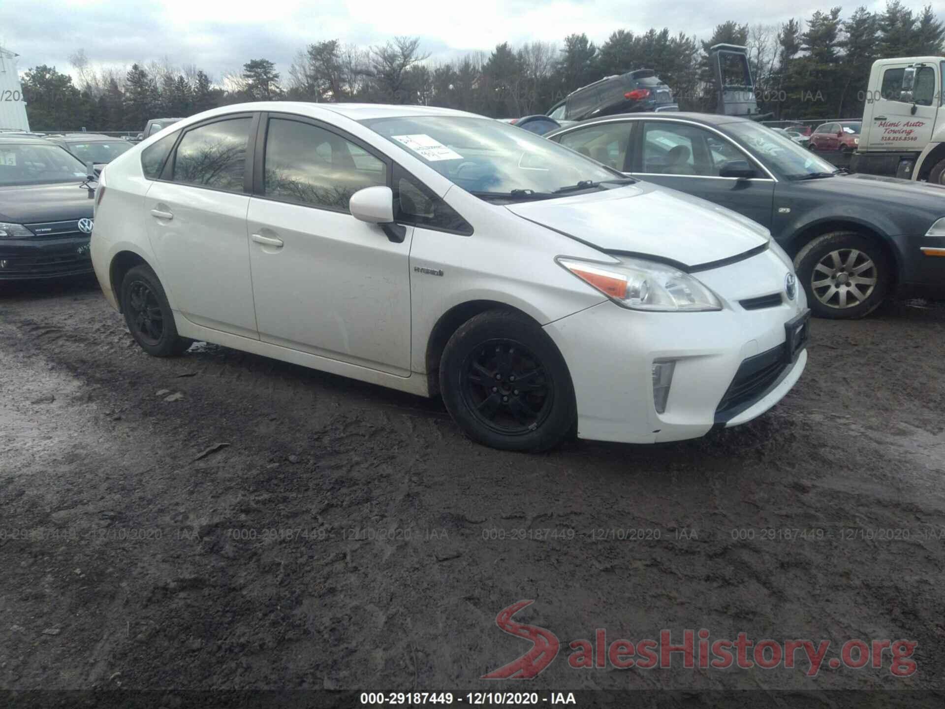 JTDKN3DU4E1758692 2014 TOYOTA PRIUS