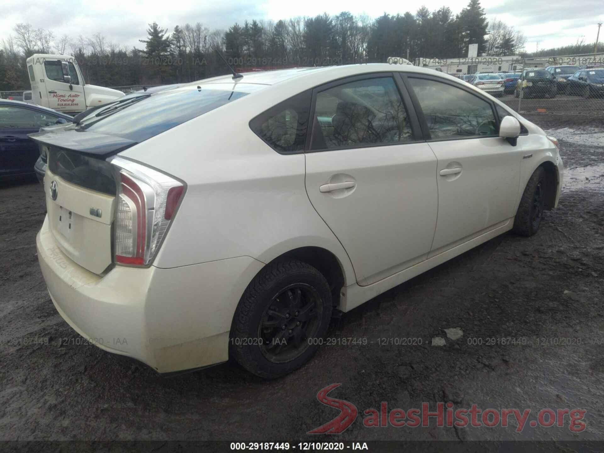 JTDKN3DU4E1758692 2014 TOYOTA PRIUS