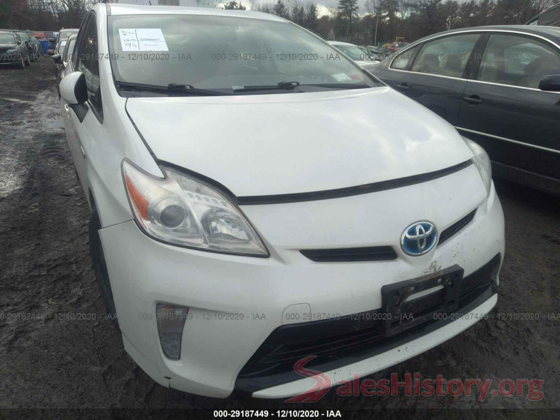 JTDKN3DU4E1758692 2014 TOYOTA PRIUS