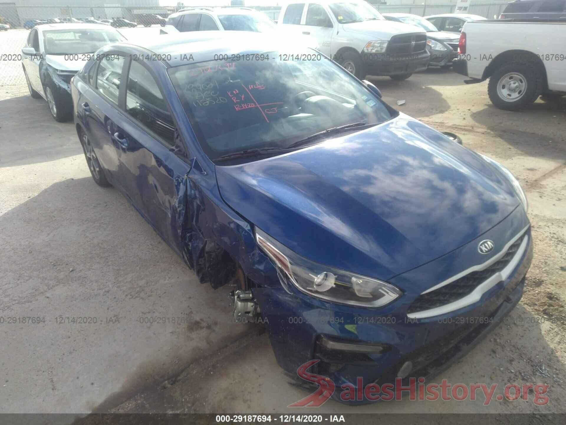 3KPF24AD7ME267341 2021 KIA FORTE