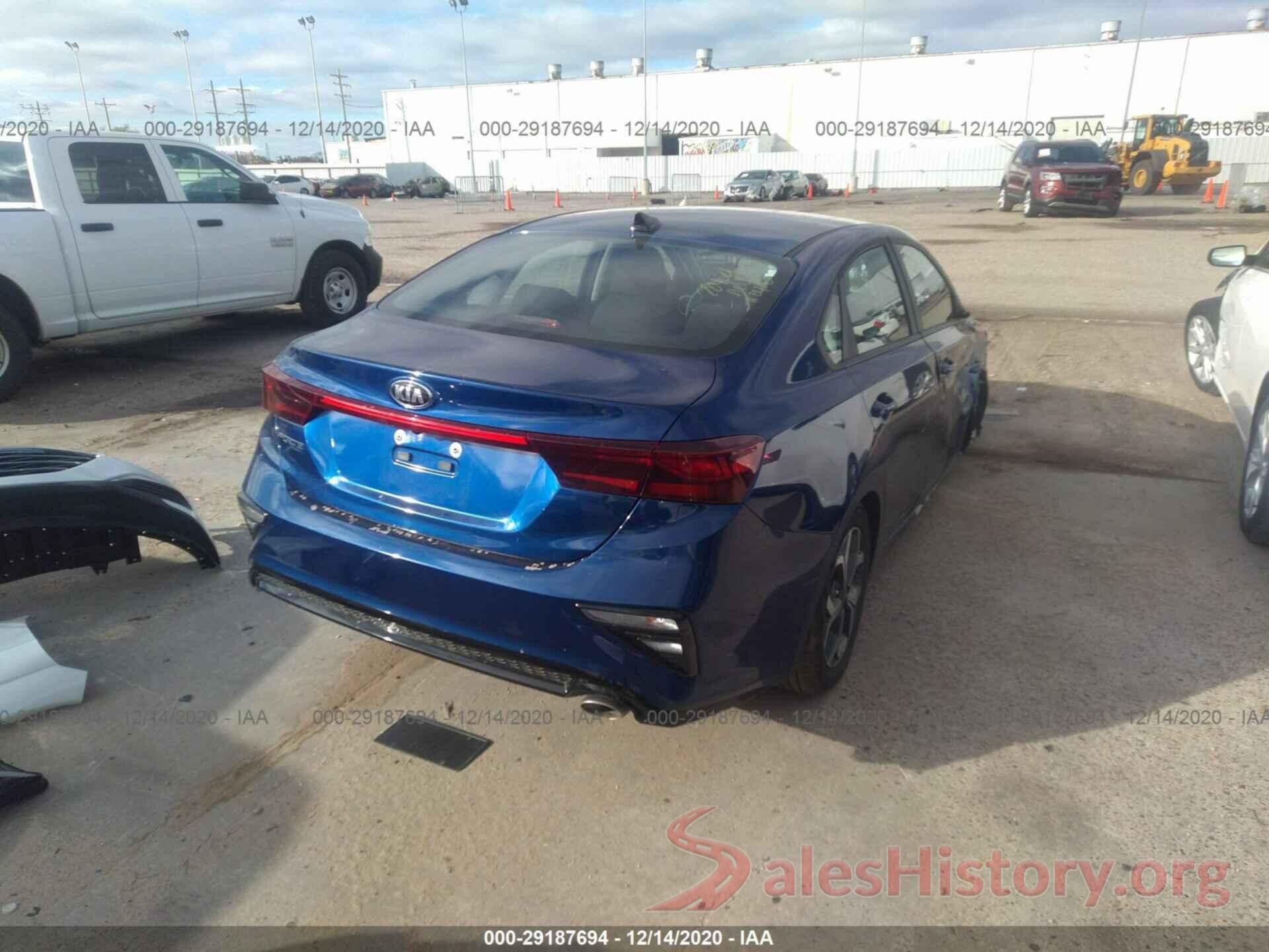 3KPF24AD7ME267341 2021 KIA FORTE