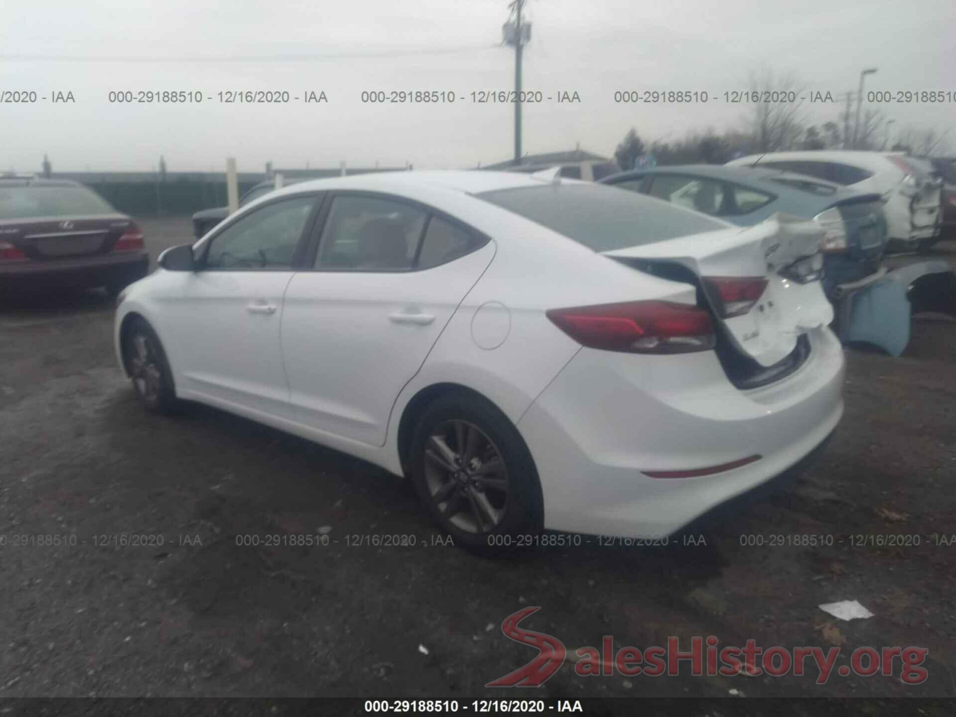 5NPD84LF0JH289581 2018 HYUNDAI ELANTRA