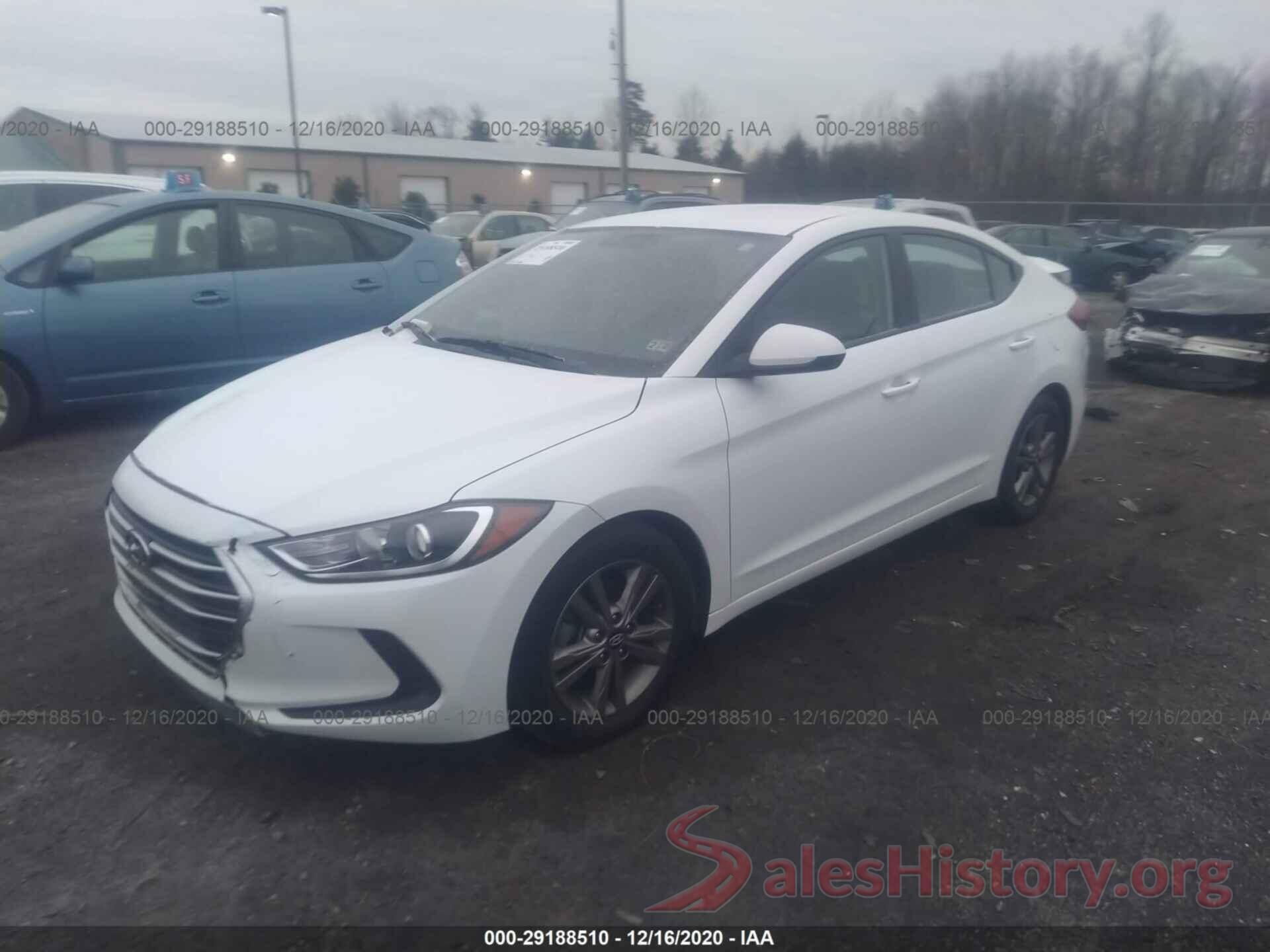 5NPD84LF0JH289581 2018 HYUNDAI ELANTRA