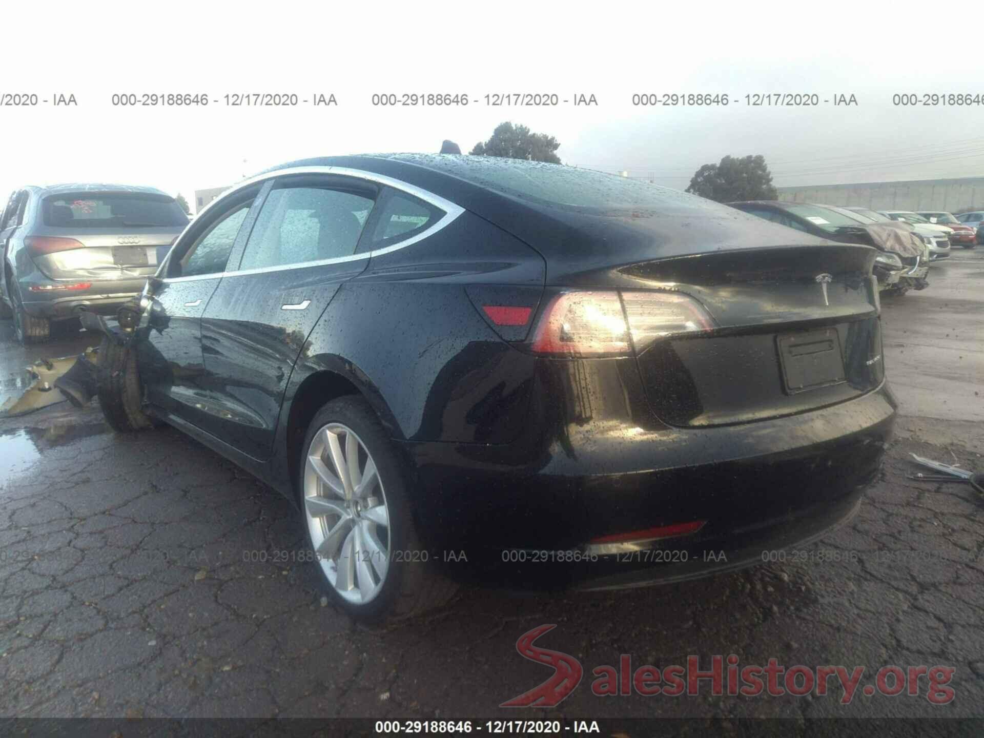 5YJ3E1EB0KF433580 2019 TESLA MODEL 3