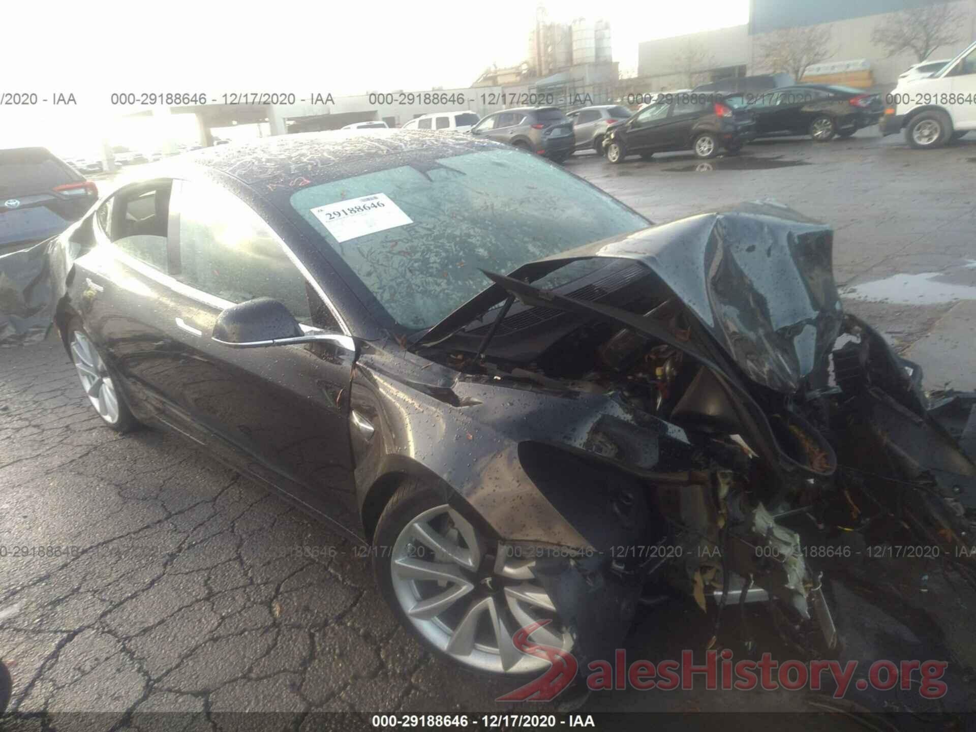 5YJ3E1EB0KF433580 2019 TESLA MODEL 3