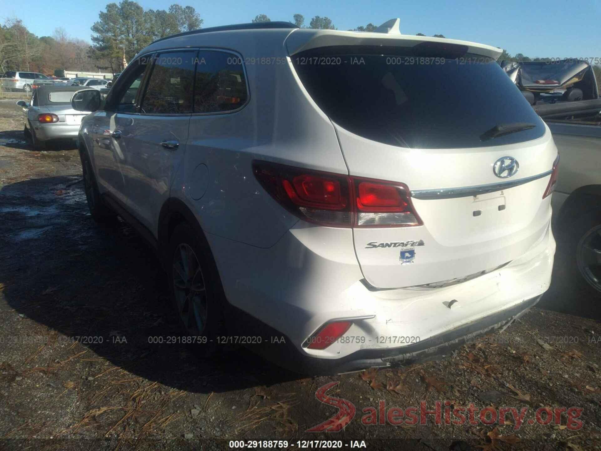 KM8SM4HF3HU167207 2017 HYUNDAI SANTA FE