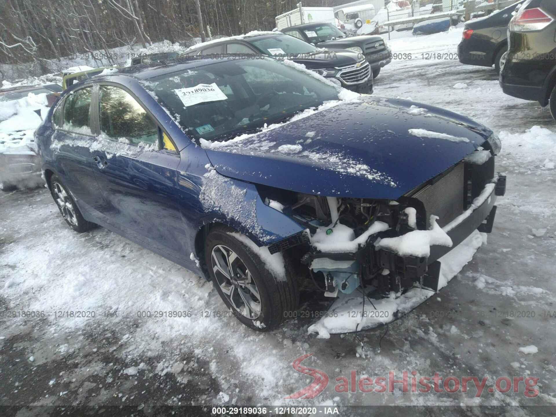 3KPF24AD7KE130848 2019 KIA FORTE