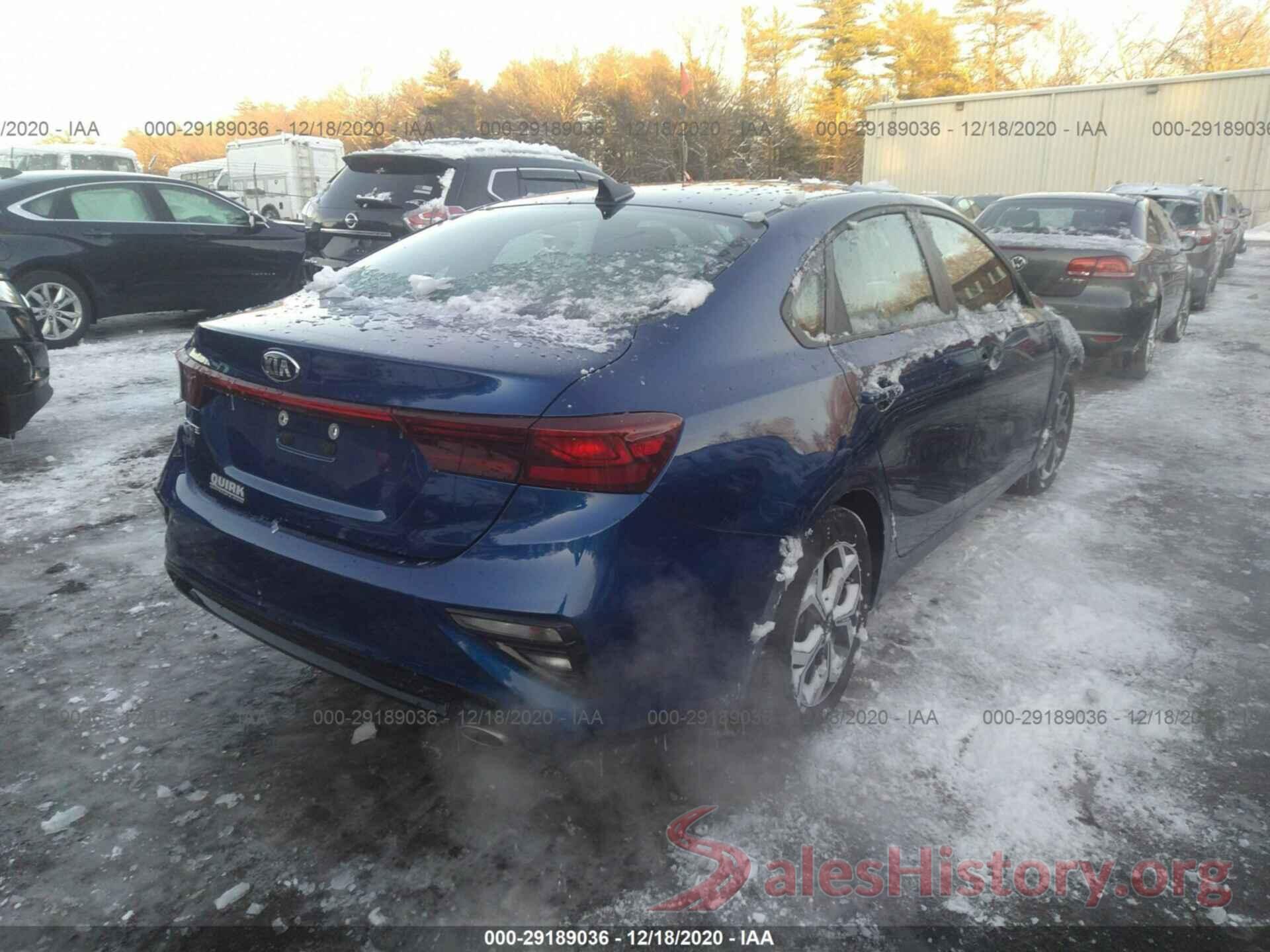 3KPF24AD7KE130848 2019 KIA FORTE