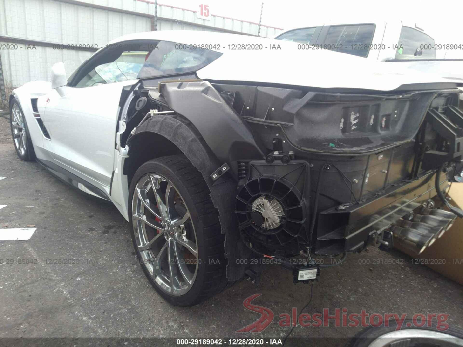 1G1YW2D70K5117662 2019 CHEVROLET CORVETTE