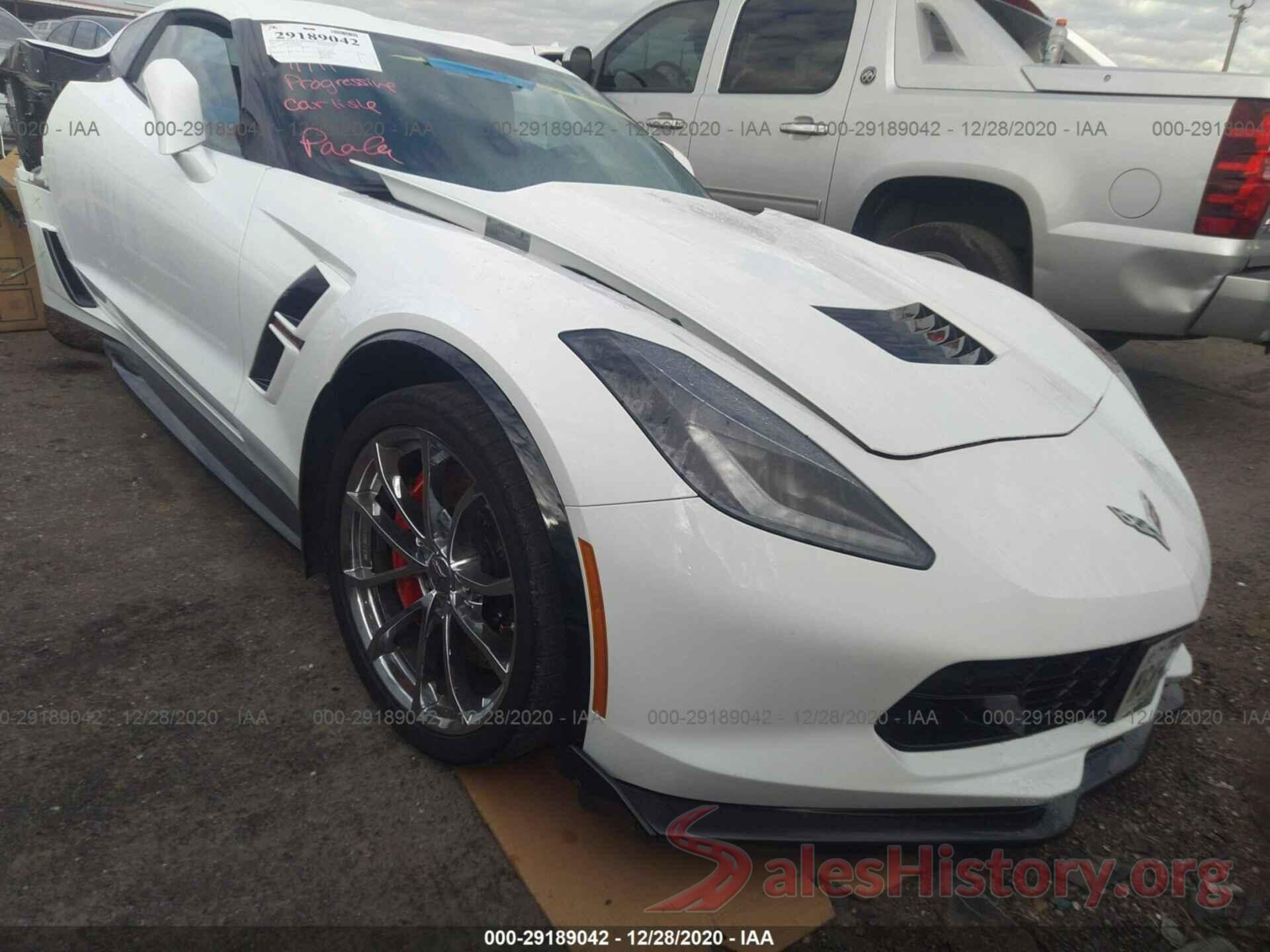 1G1YW2D70K5117662 2019 CHEVROLET CORVETTE