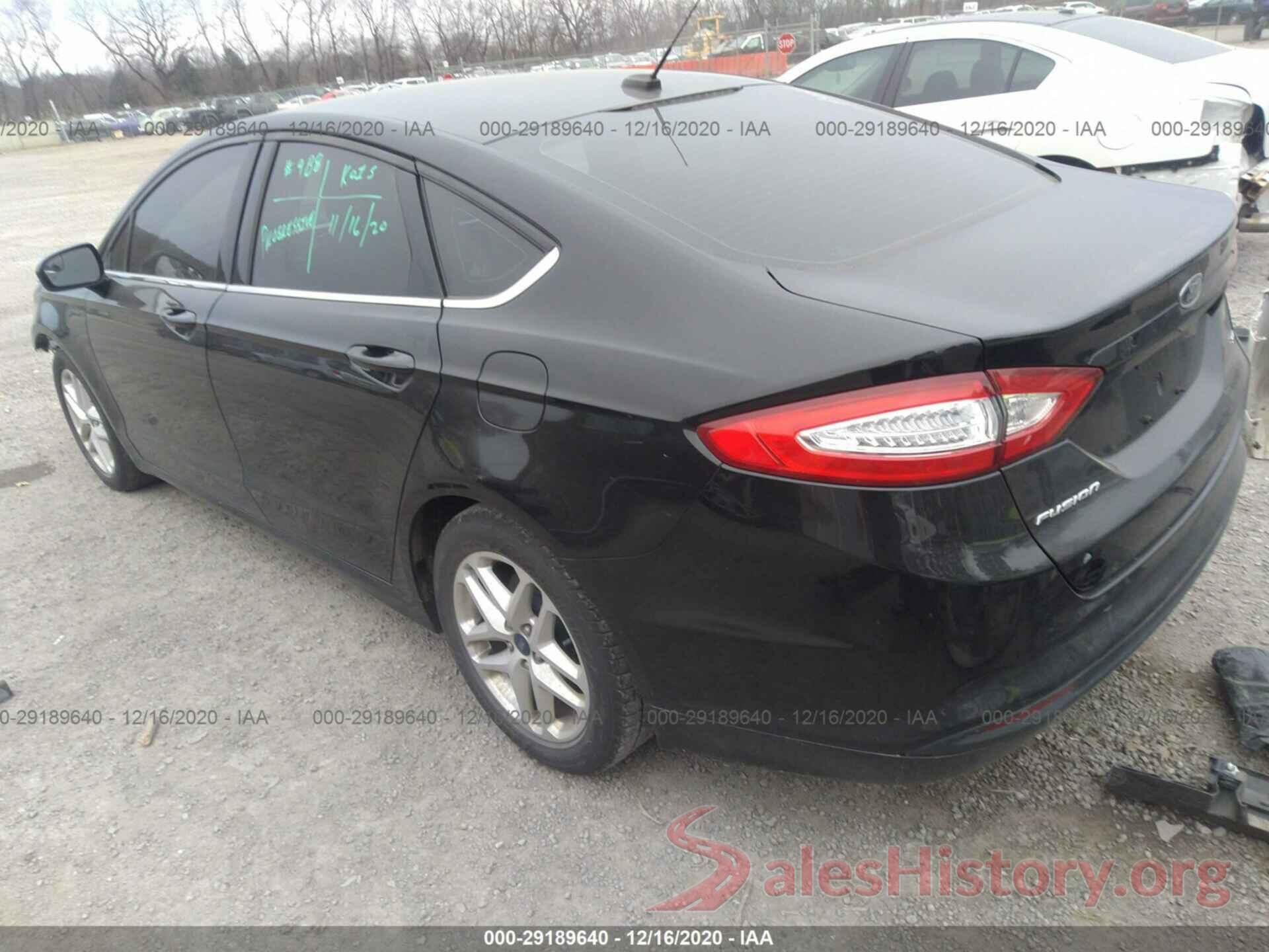 3FA6P0H76GR129903 2016 FORD FUSION