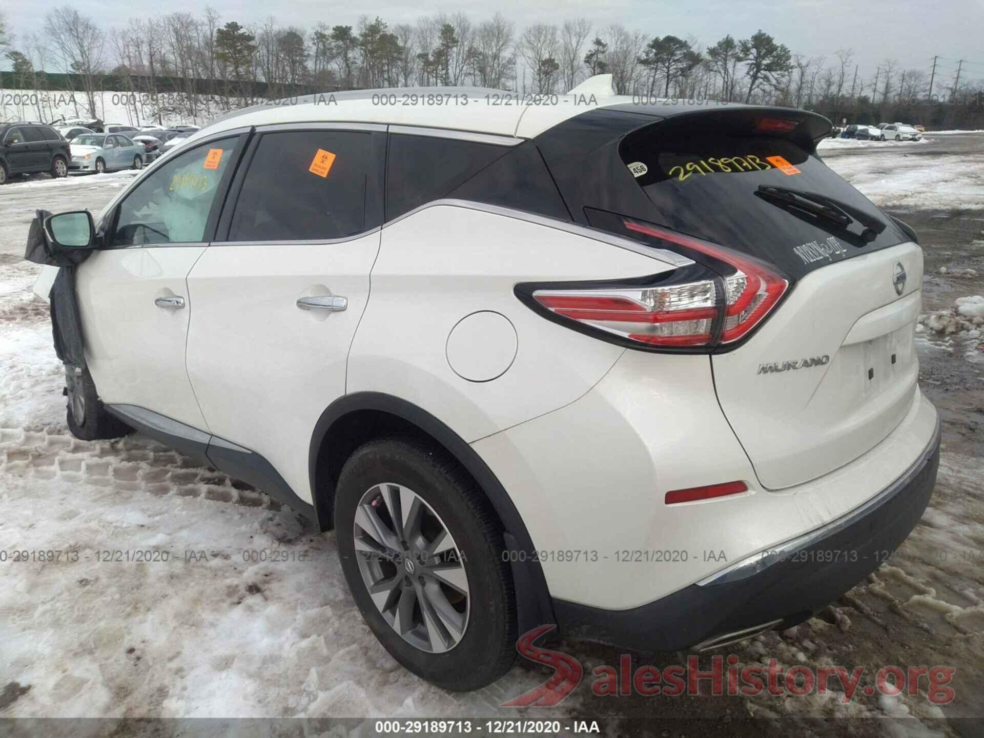 5N1AZ2MH7JN165291 2018 NISSAN MURANO