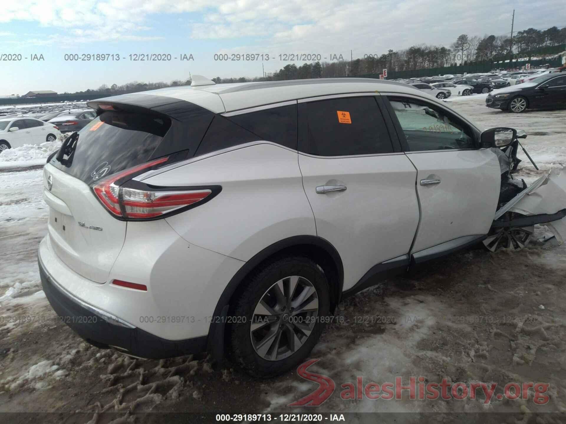 5N1AZ2MH7JN165291 2018 NISSAN MURANO