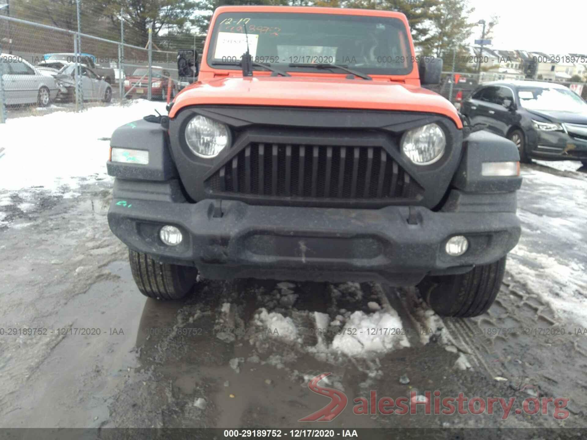 1C4GJXAGXKW557613 2019 JEEP WRANGLER