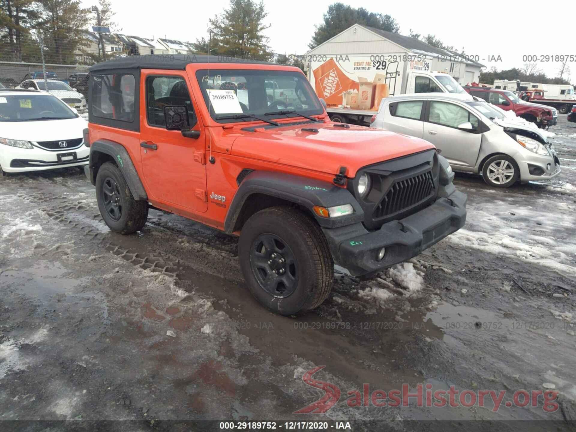 1C4GJXAGXKW557613 2019 JEEP WRANGLER