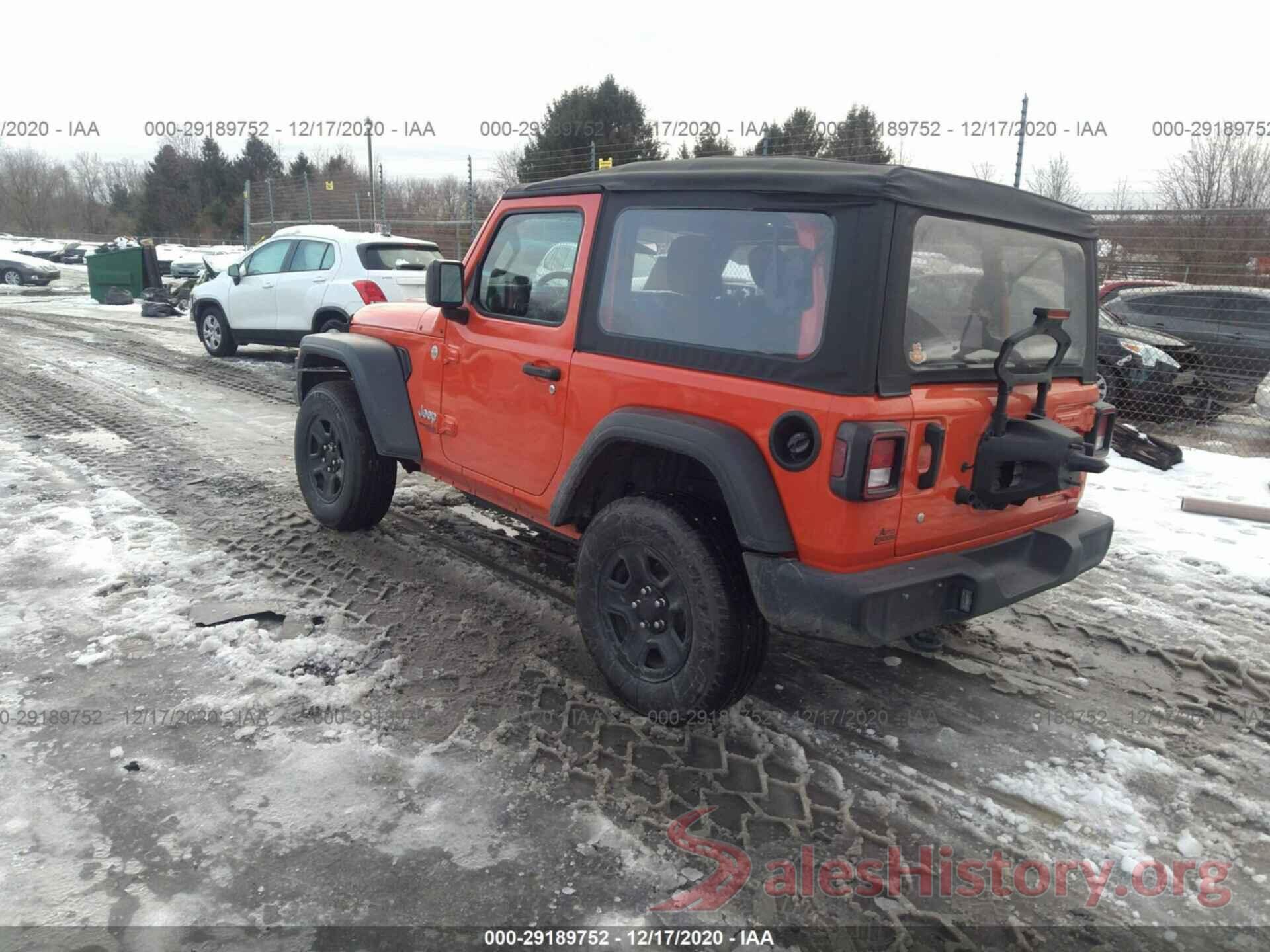 1C4GJXAGXKW557613 2019 JEEP WRANGLER