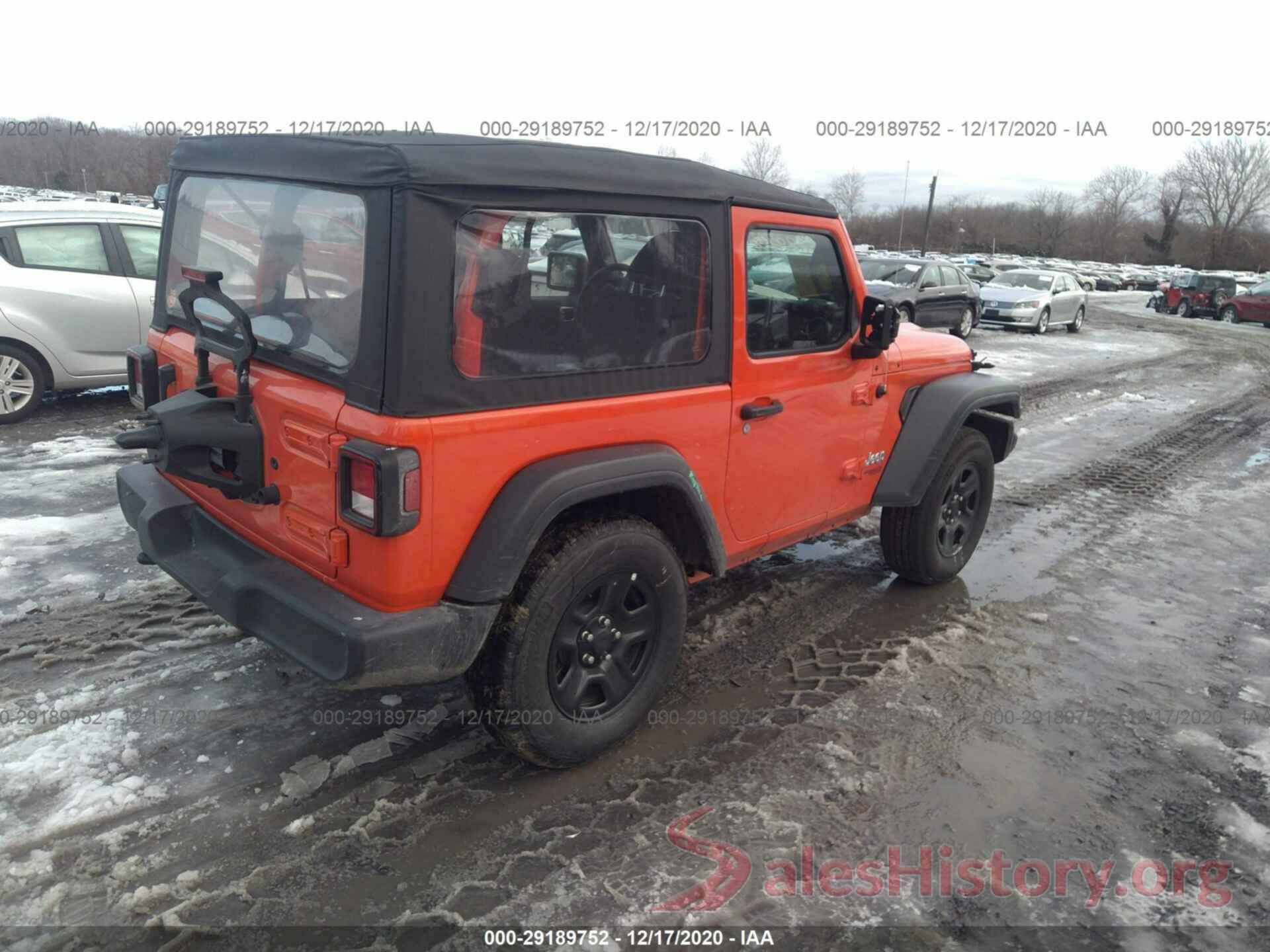 1C4GJXAGXKW557613 2019 JEEP WRANGLER