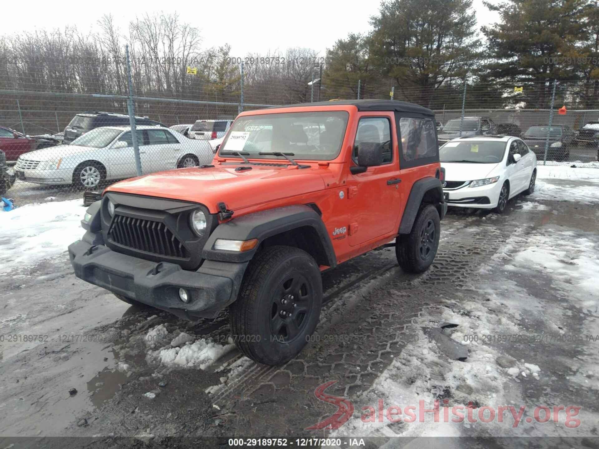 1C4GJXAGXKW557613 2019 JEEP WRANGLER