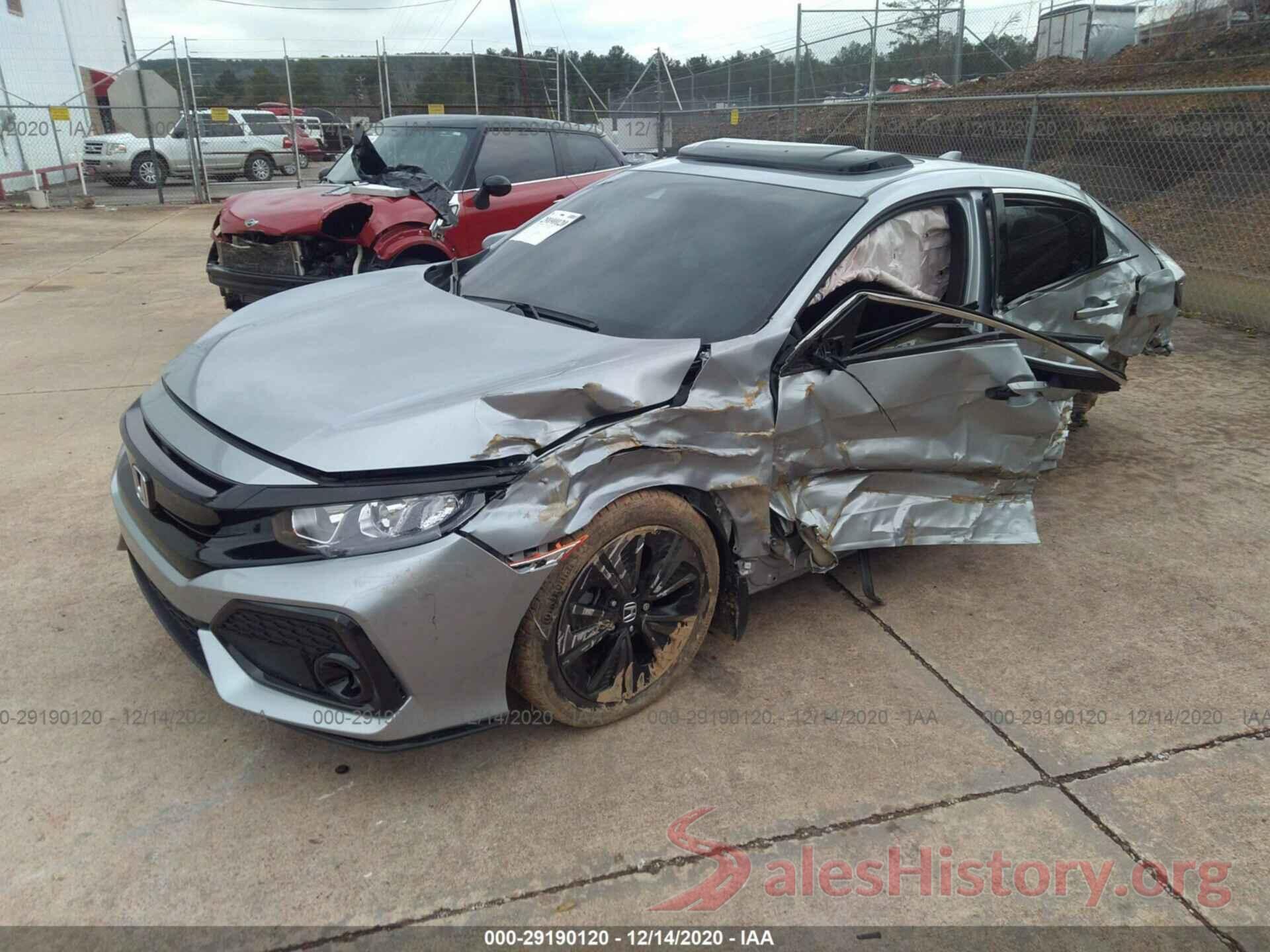 SHHFK7H63KU206986 2019 HONDA CIVIC HATCHBACK