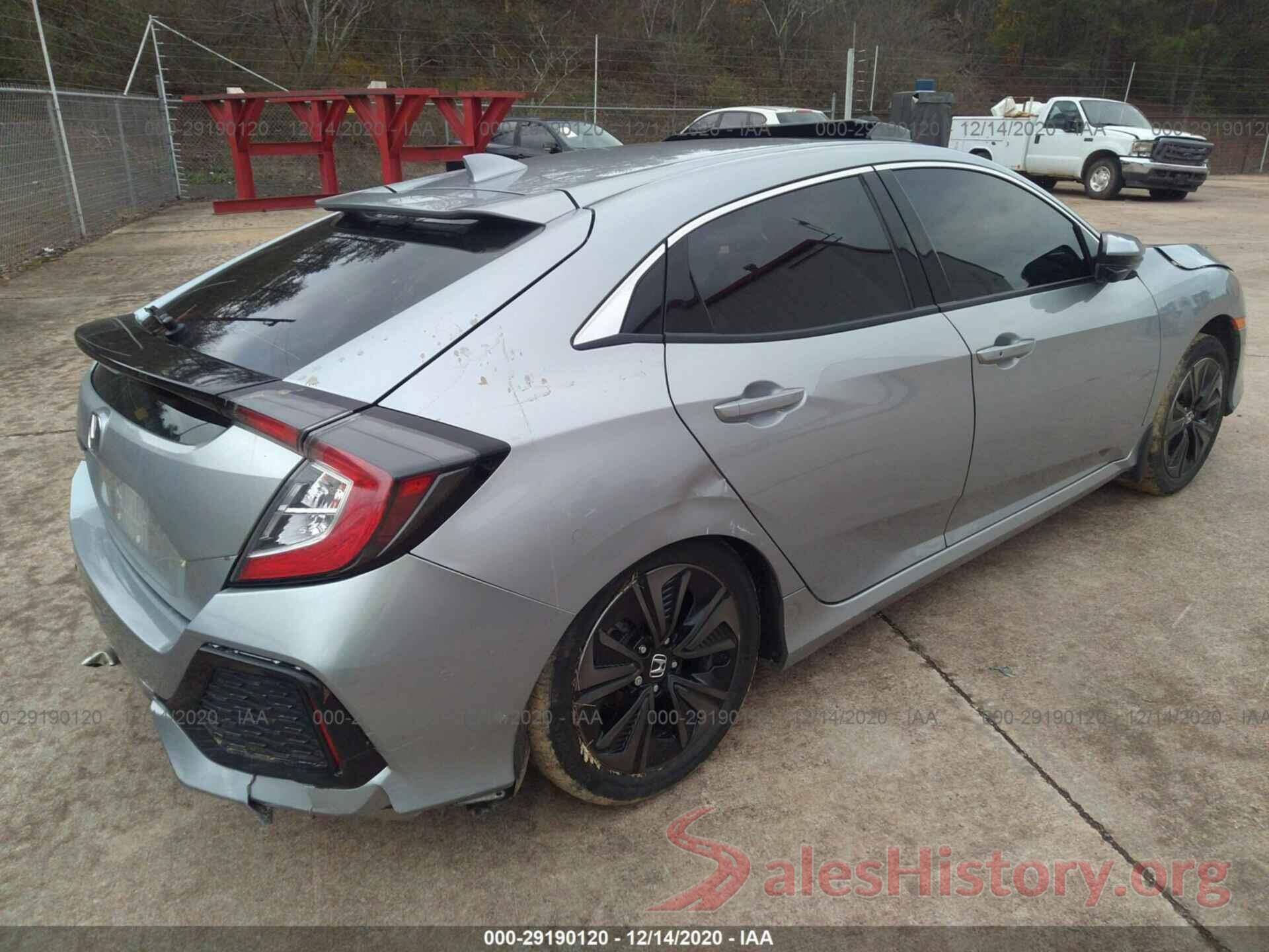 SHHFK7H63KU206986 2019 HONDA CIVIC HATCHBACK